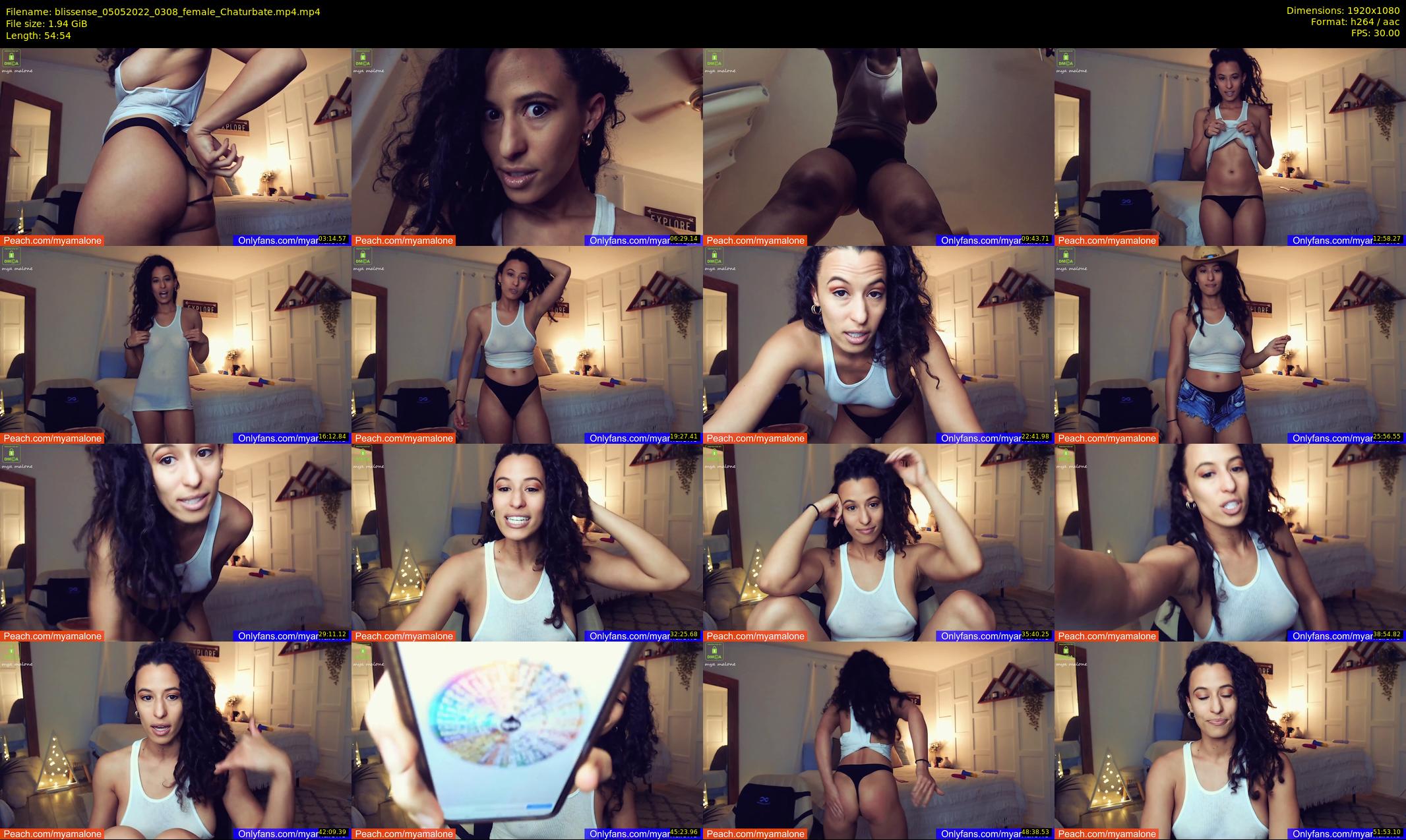 blissense — 55 minute Chaturbate female cam show recording, 1080p, May 5, 2022