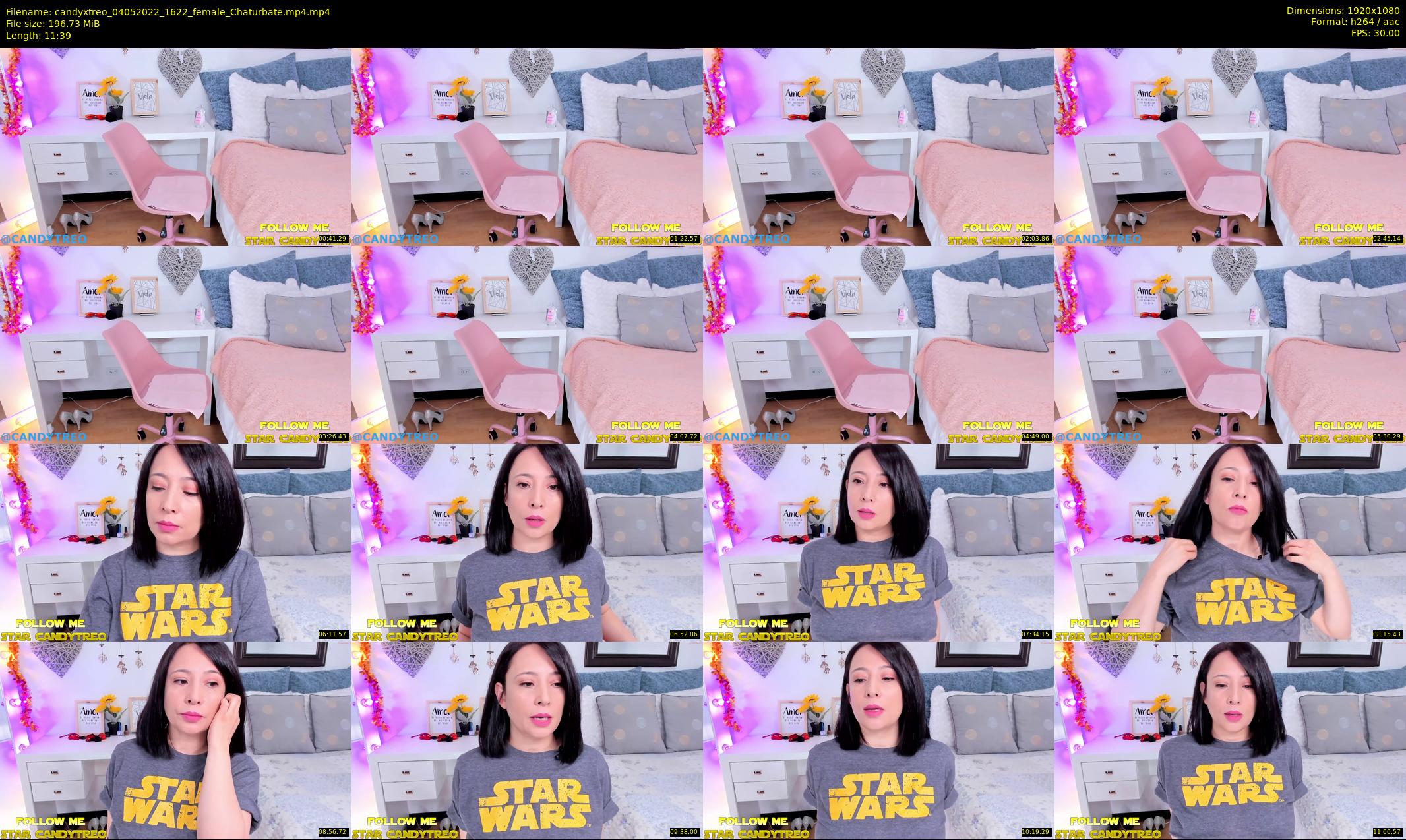candyxtreo — 12 minute Chaturbate couple cam show recording, 1080p, May 4, 2022