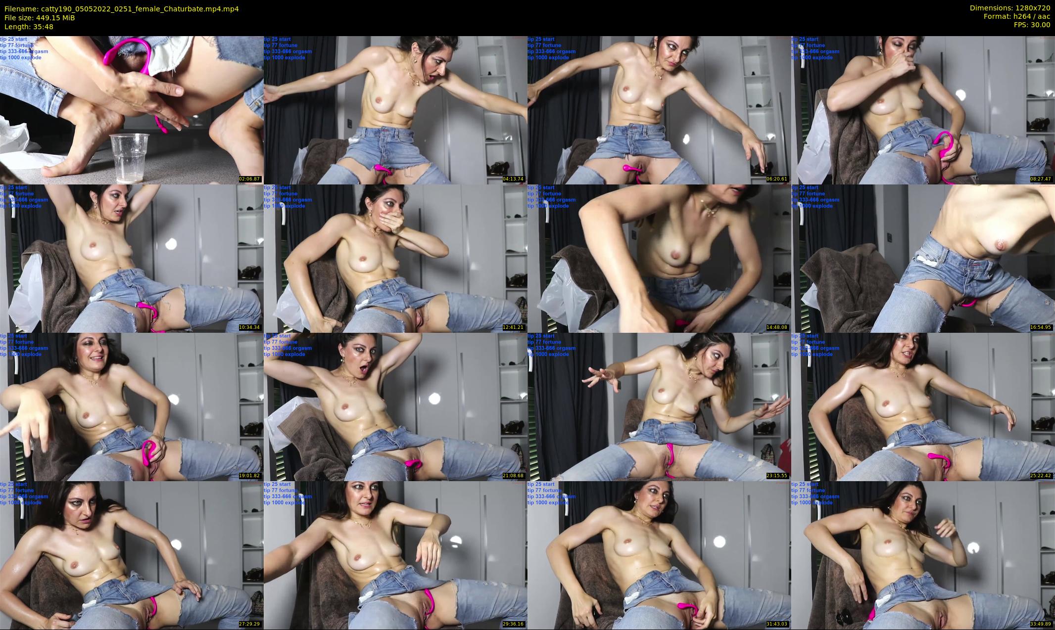 catty190 — 36 minute Chaturbate female cam show recording, 720p, May 5, 2022
