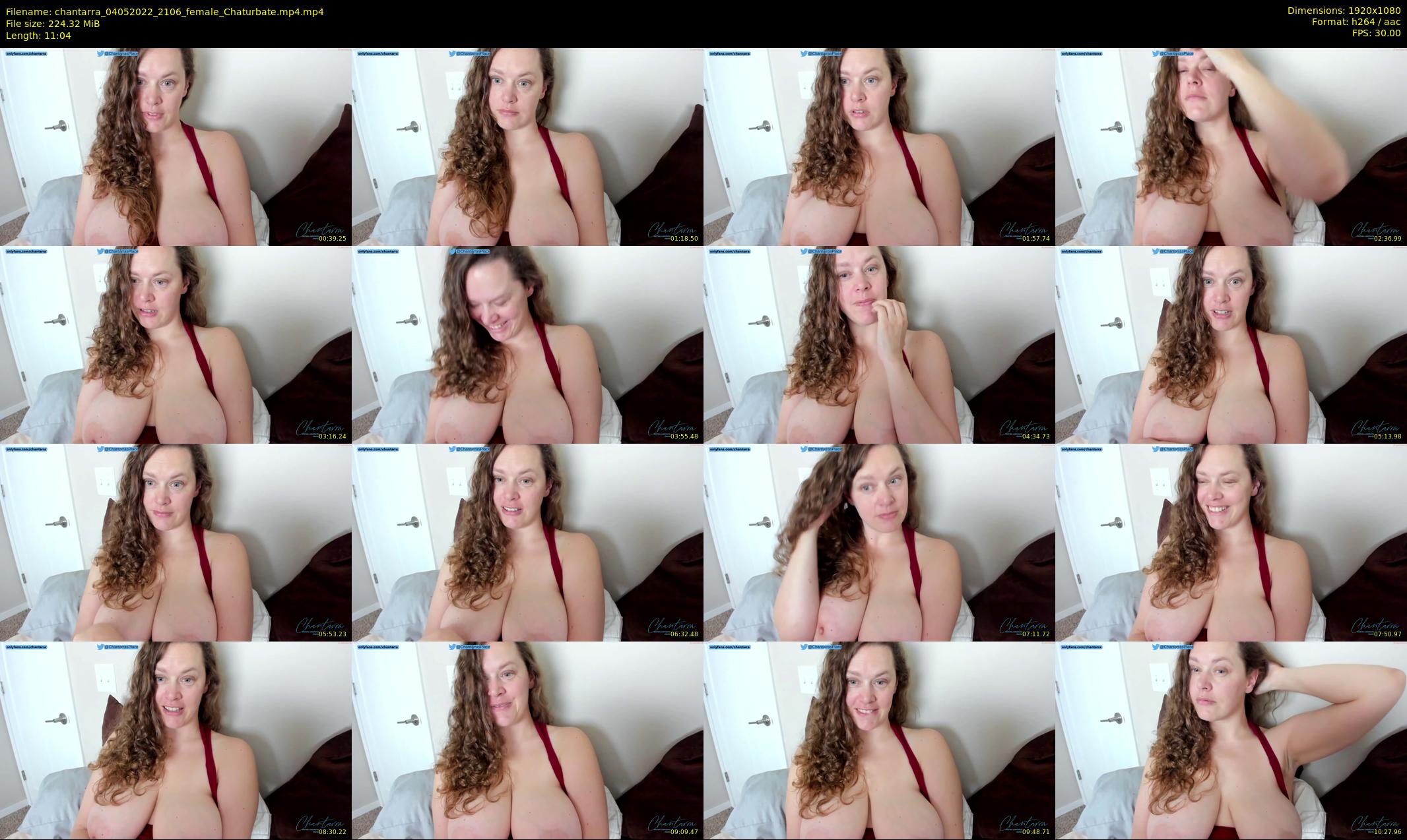 chantarra — 12 minute Chaturbate female cam show recording, 1080p, May 4, 2022