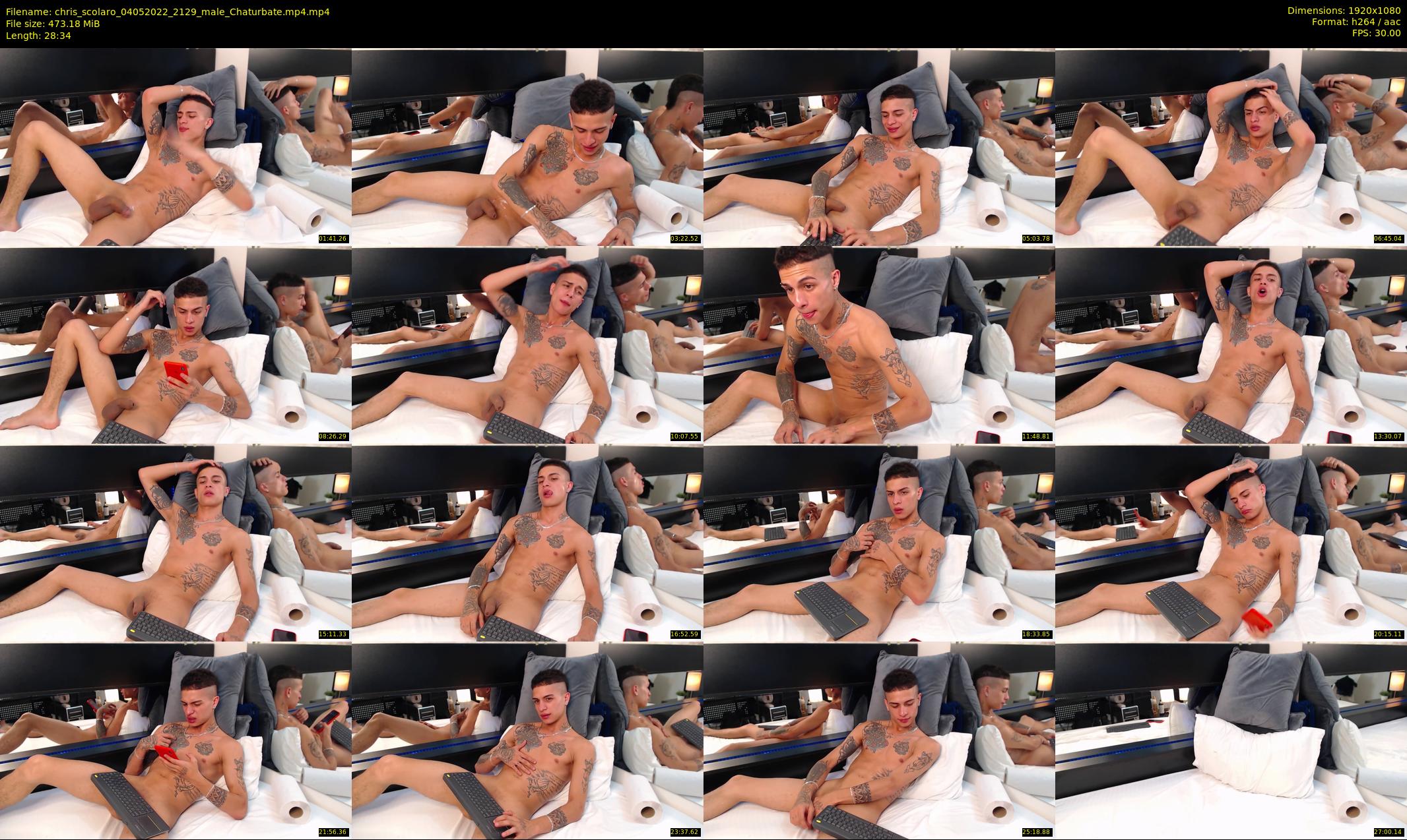 chris_scolaro — 29 minute Chaturbate male cam show recording, 1080p, May 4, 2022