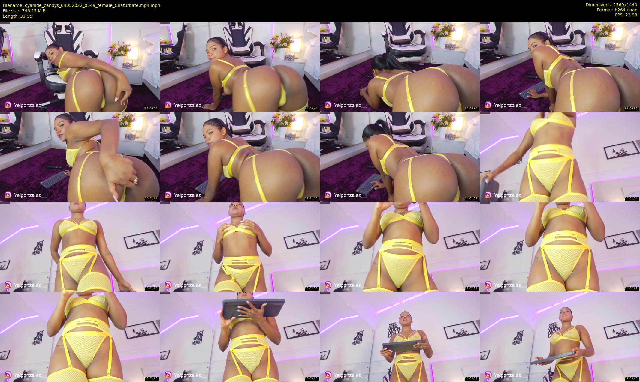 cyanide_candys — 34 minute Chaturbate female cam show recording, 1080p, May 4, 2022