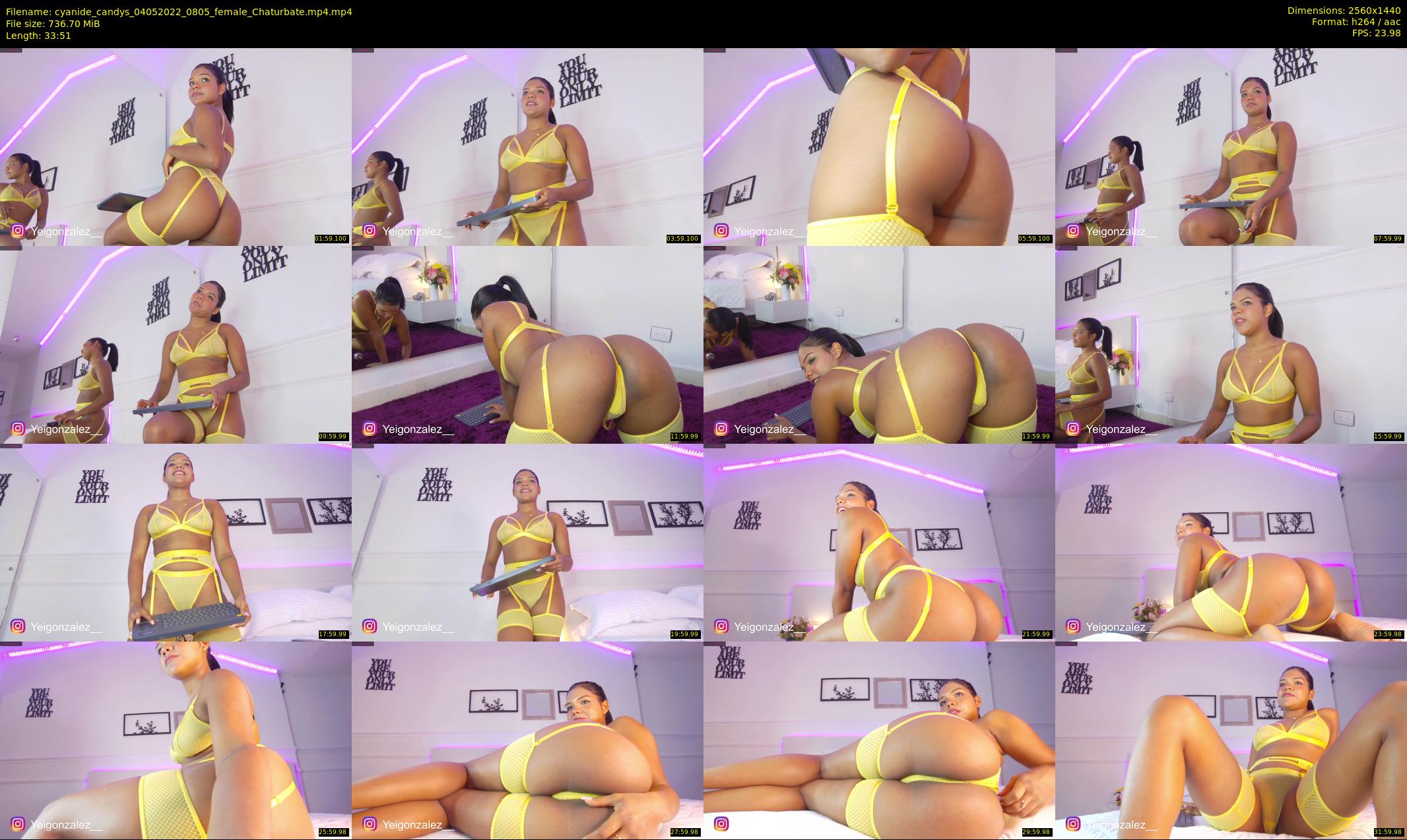 cyanide_candys — 34 minute Chaturbate female cam show recording, 1080p, May 4, 2022