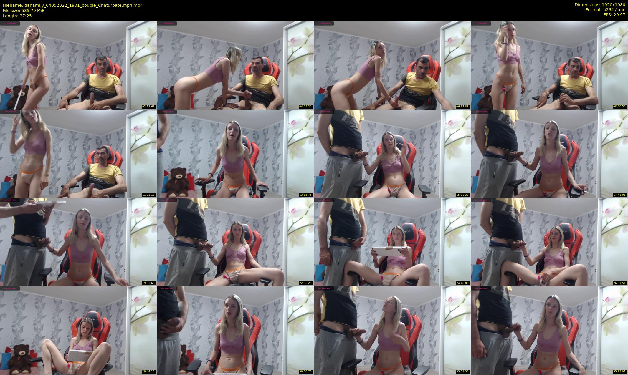 danamily — 38 minute Chaturbate female cam show recording, 1080p, May 4, 2022