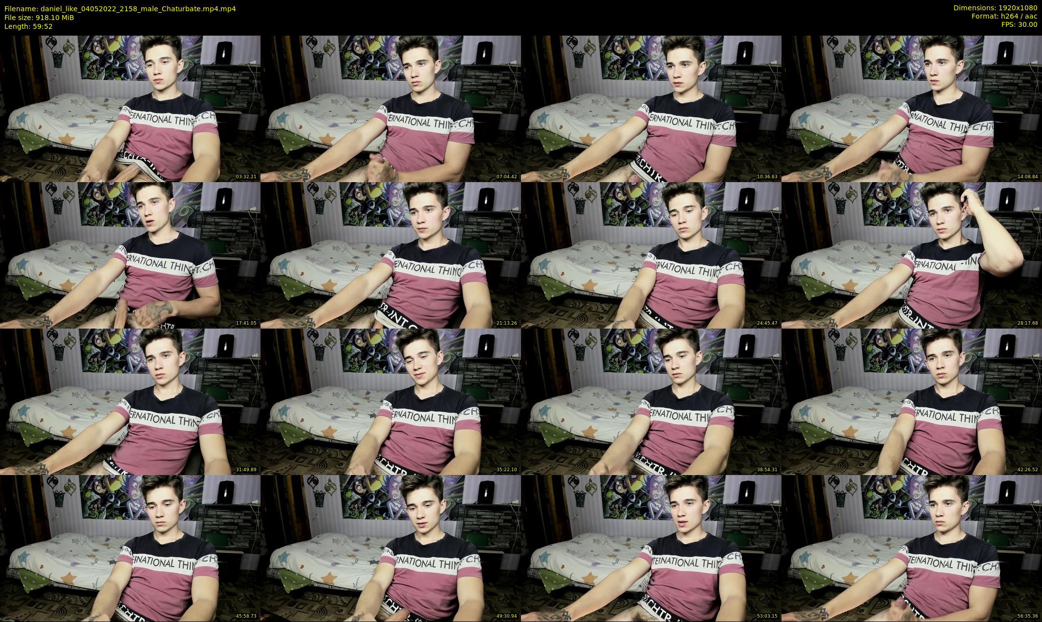 daniel_like — 60 minute Chaturbate male cam show recording, 1080p, May 4, 2022