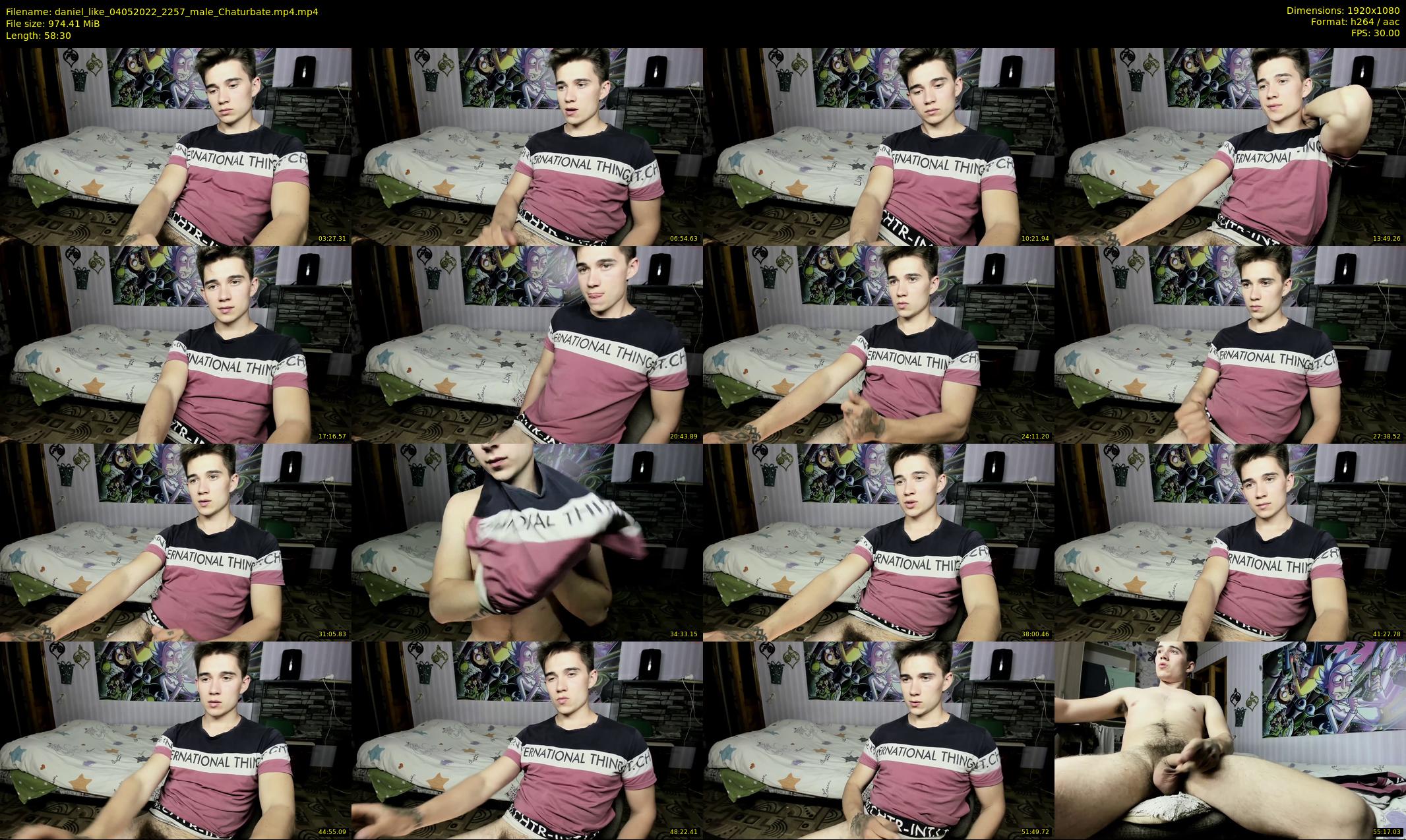 daniel_like — 59 minute Chaturbate male cam show recording, 1080p, May 4, 2022