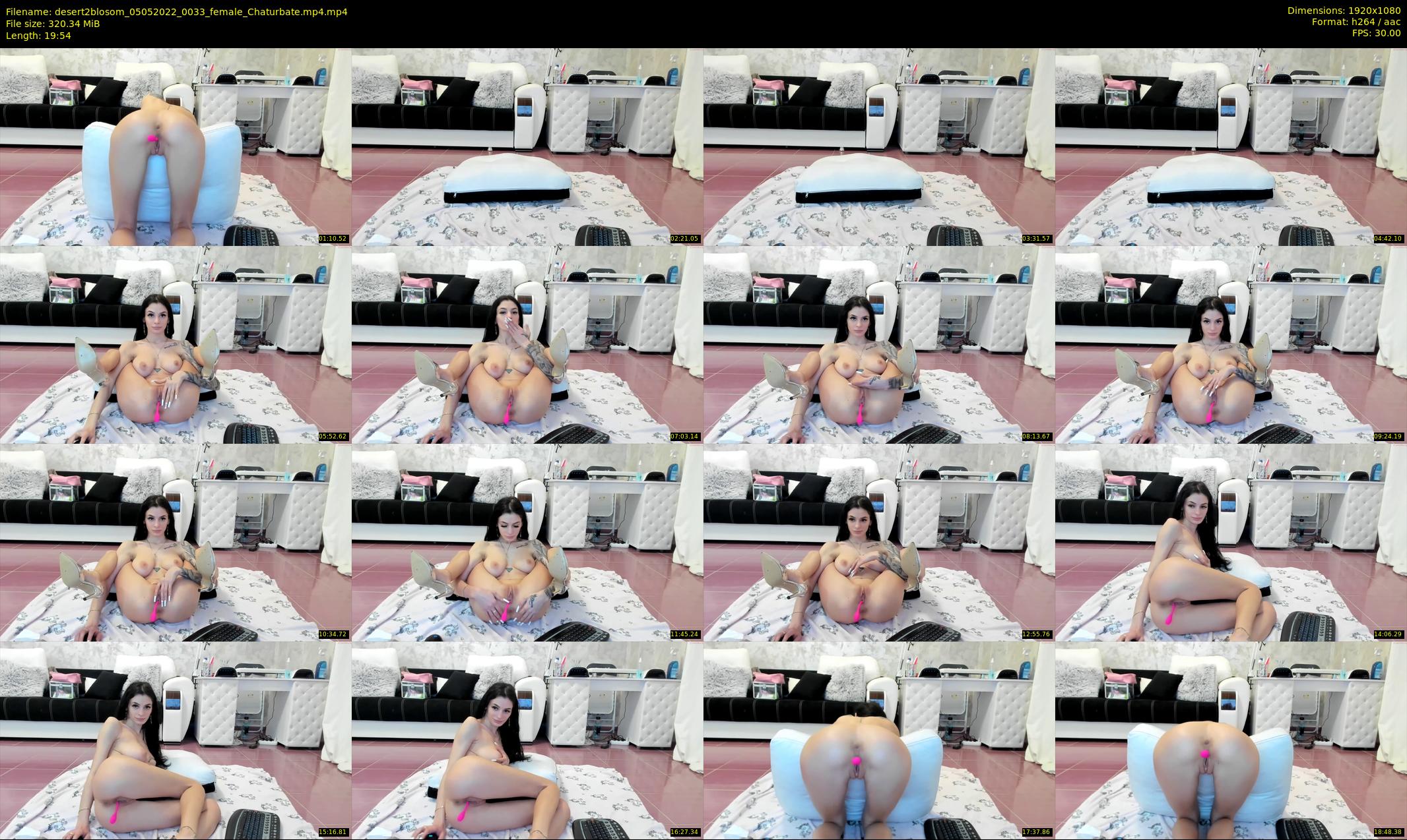 desert2blosom — 20 minute Chaturbate female cam show recording, 1080p, May 5, 2022