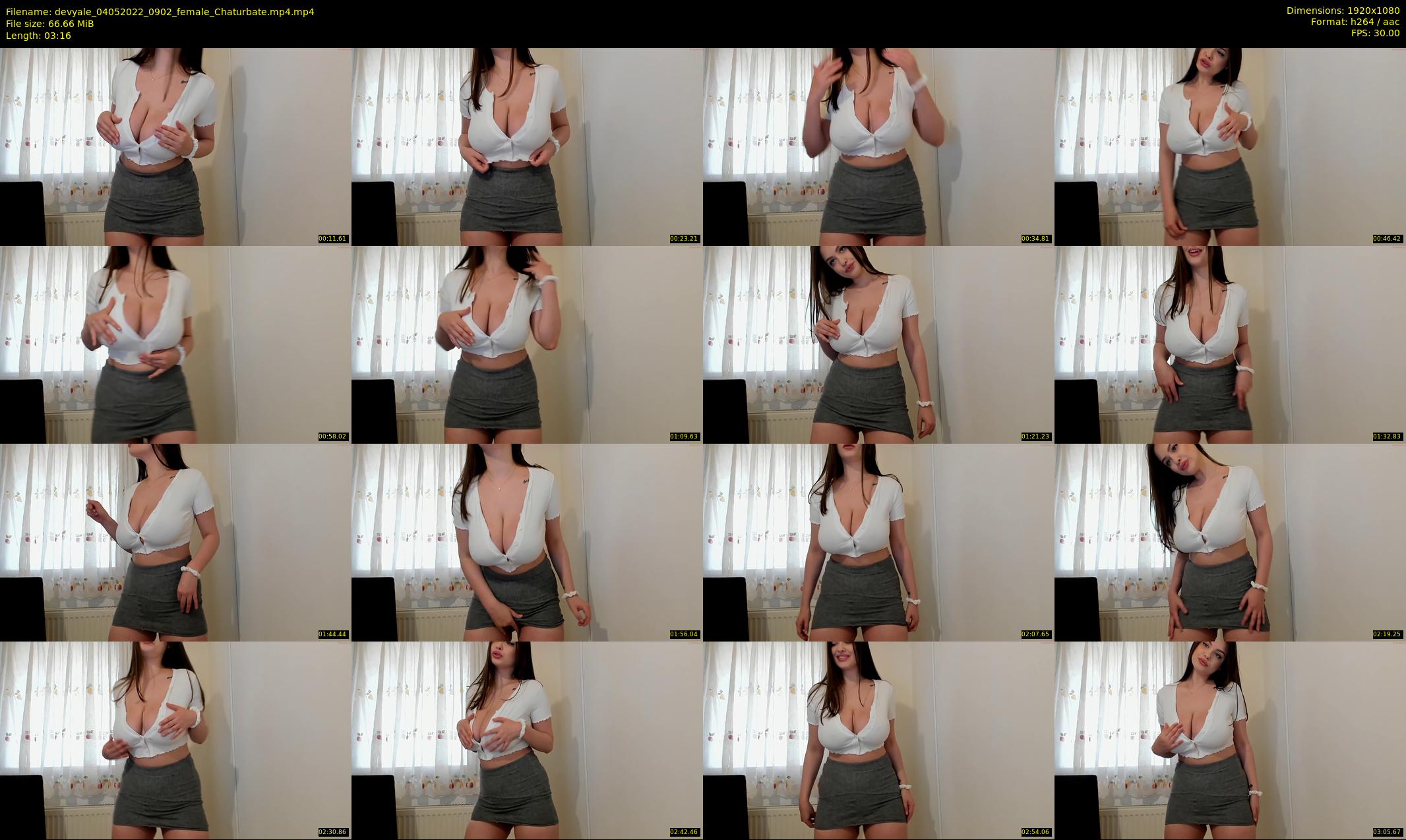 devyale — 4 minute Chaturbate female cam show recording, 1080p, May 4, 2022