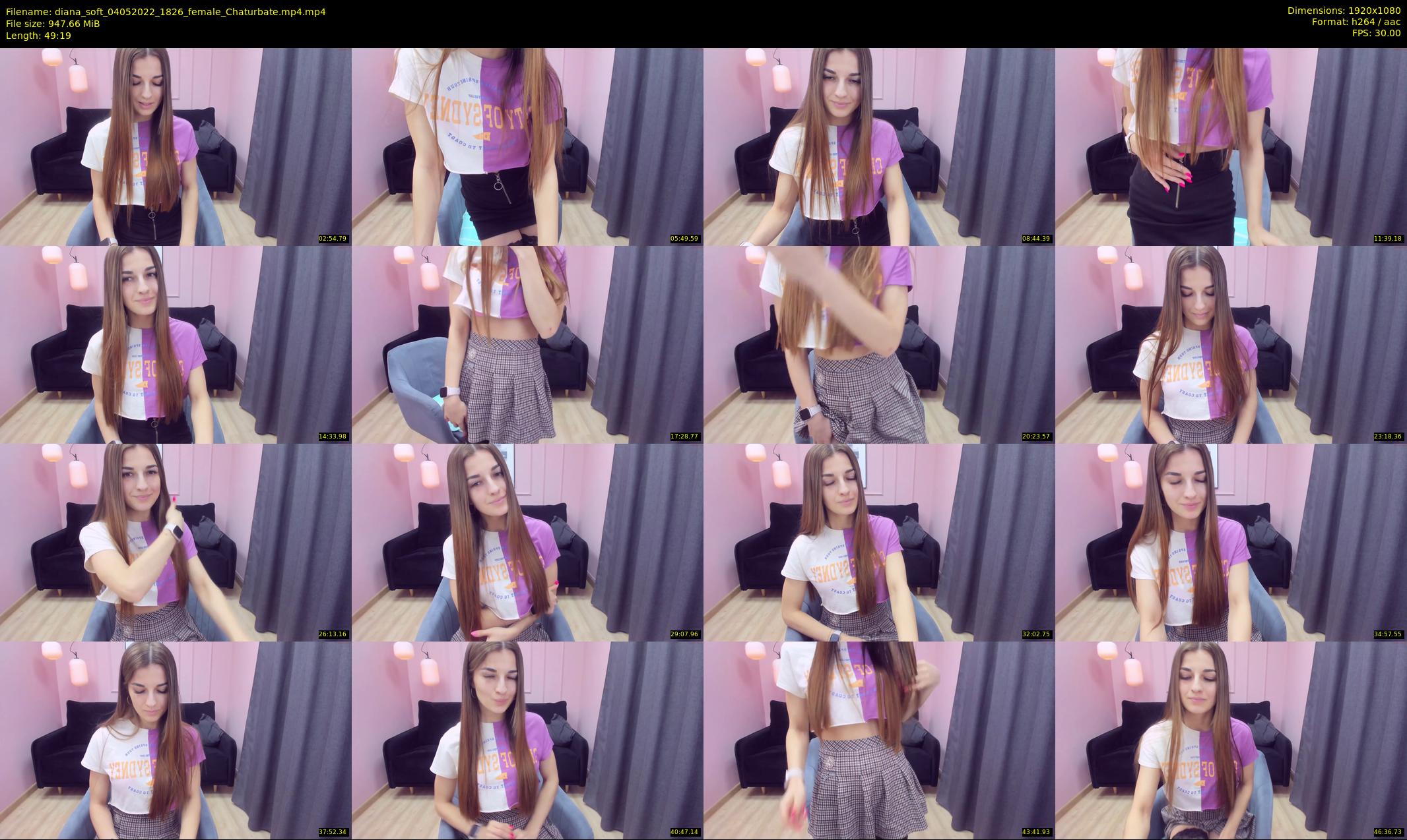 diana_soft — 50 minute Chaturbate female cam show recording, 1080p, May 4, 2022