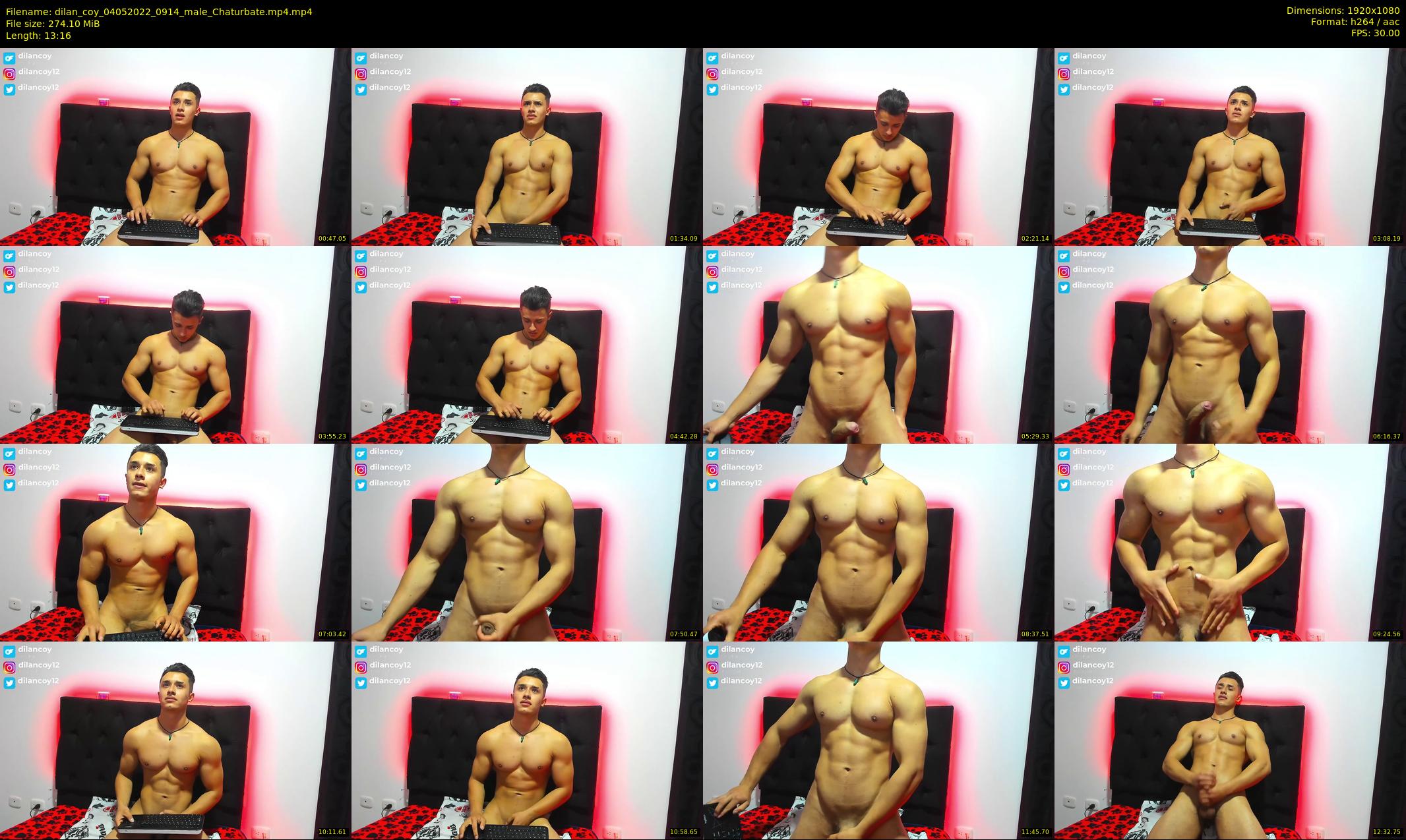 dilan_coy — 14 minute Chaturbate male cam show recording, 1080p, May 4, 2022
