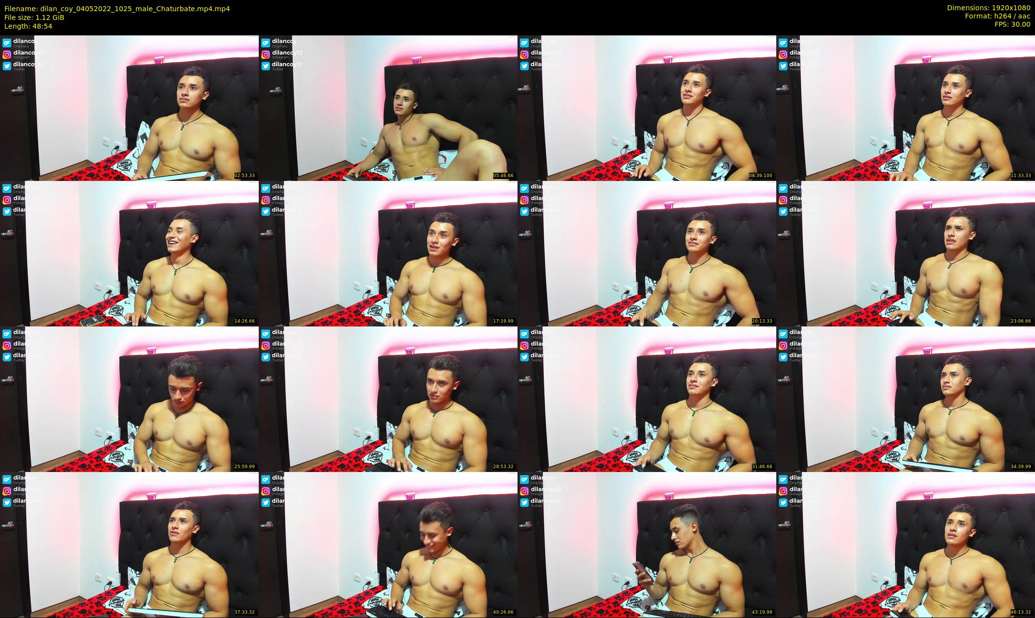 dilan_coy — 49 minute Chaturbate male cam show recording, 1080p, May 4, 2022