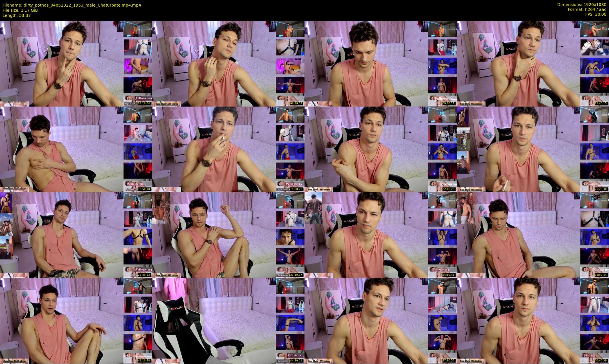 dirty_pothos — 54 minute Chaturbate male cam show recording, 1080p, May 4, 2022