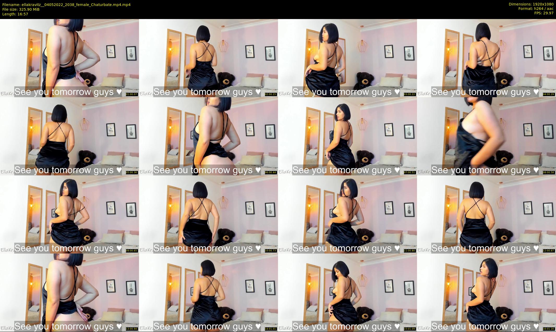 ellakravitz_ — 17 minute Chaturbate female cam show recording, 1080p, May 4, 2022