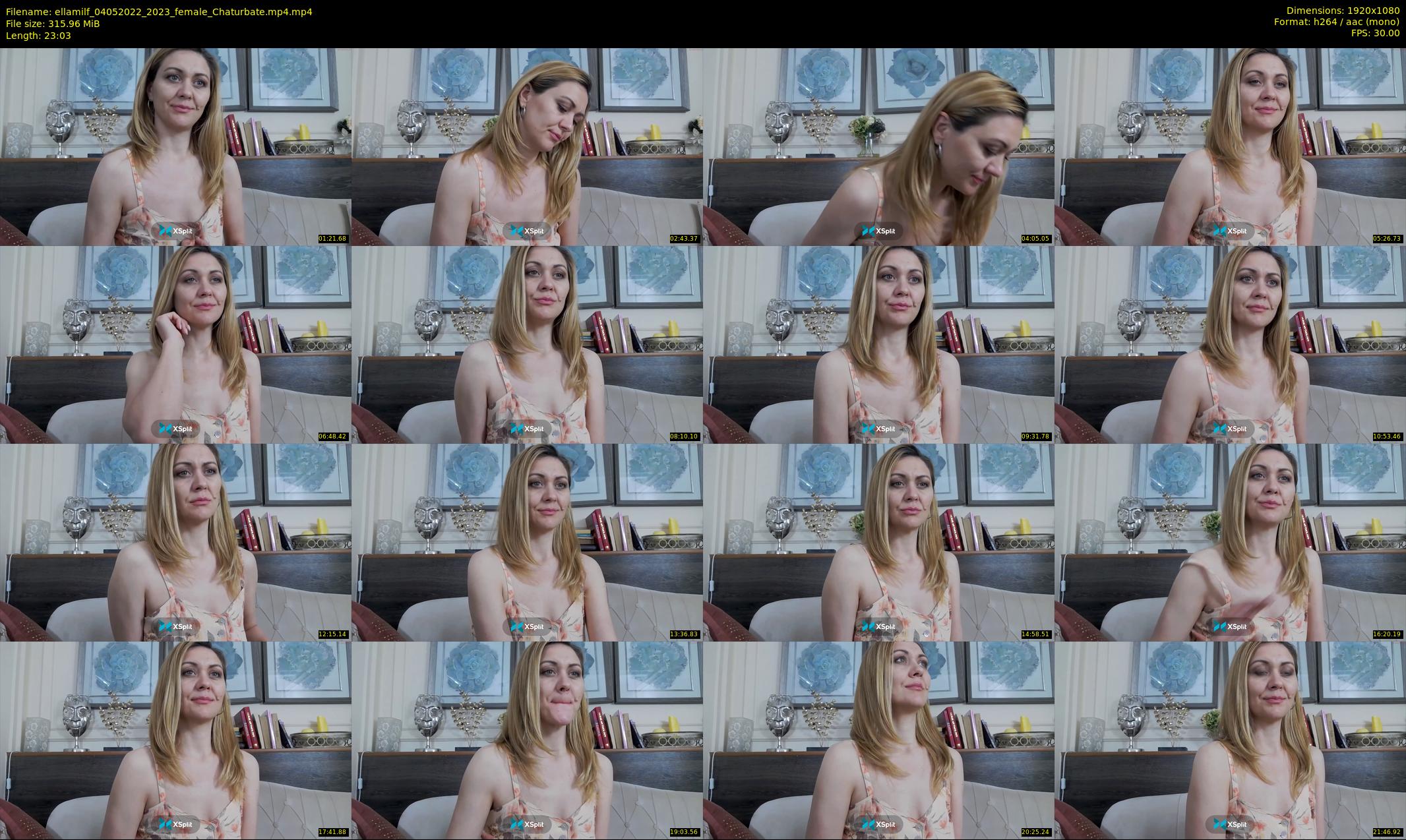 ellamilf — 24 minute Chaturbate female cam show recording, 1080p, May 4, 2022