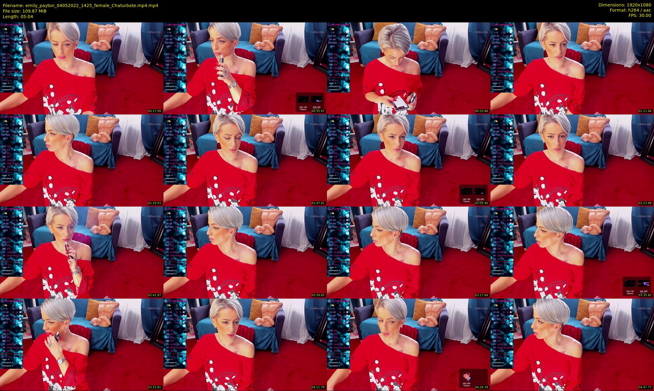 emily_payton — 6 minute Chaturbate female cam show recording, 1080p, May 4, 2022