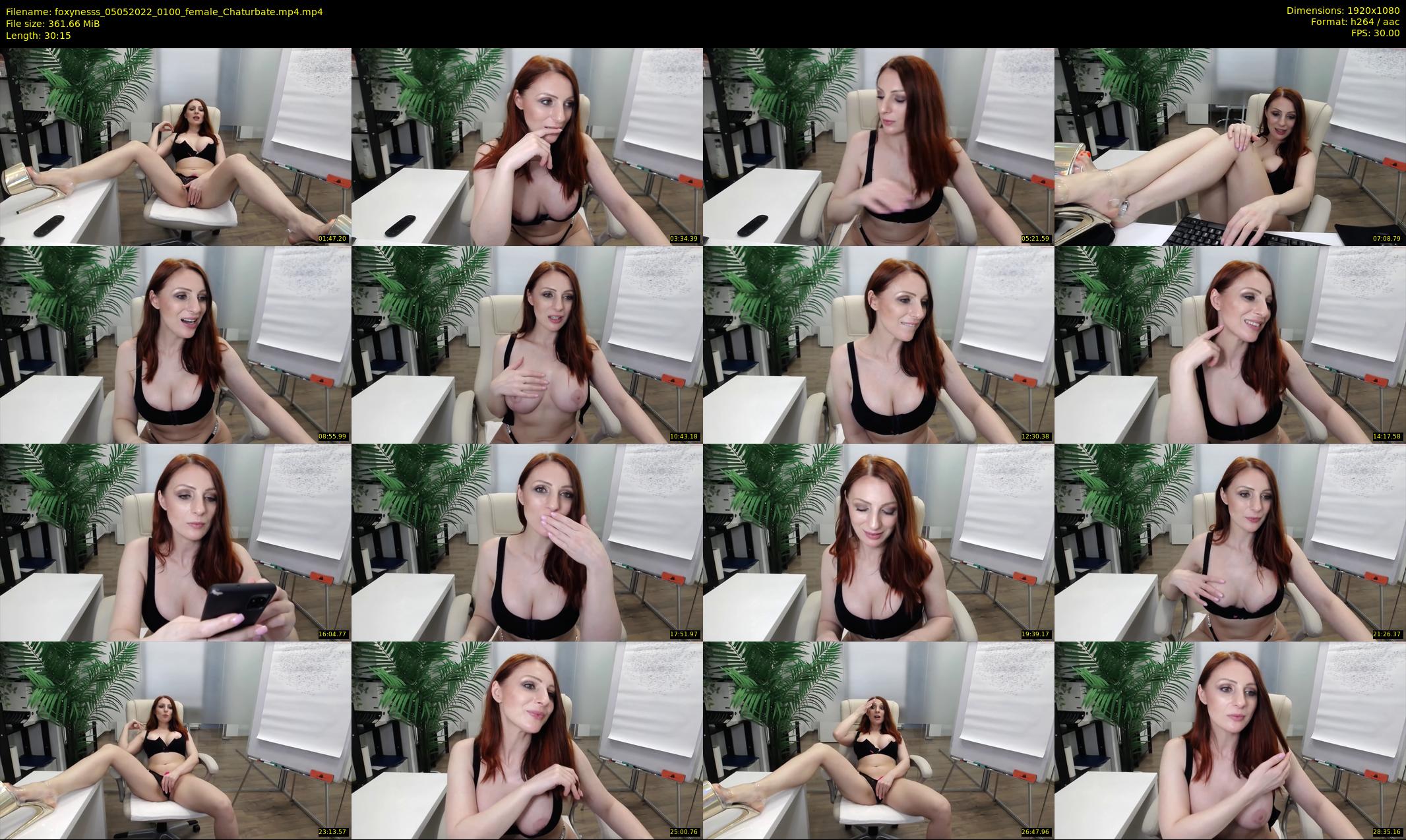 foxynesss — 31 minute Chaturbate female cam show recording, 1080p, May 5, 2022