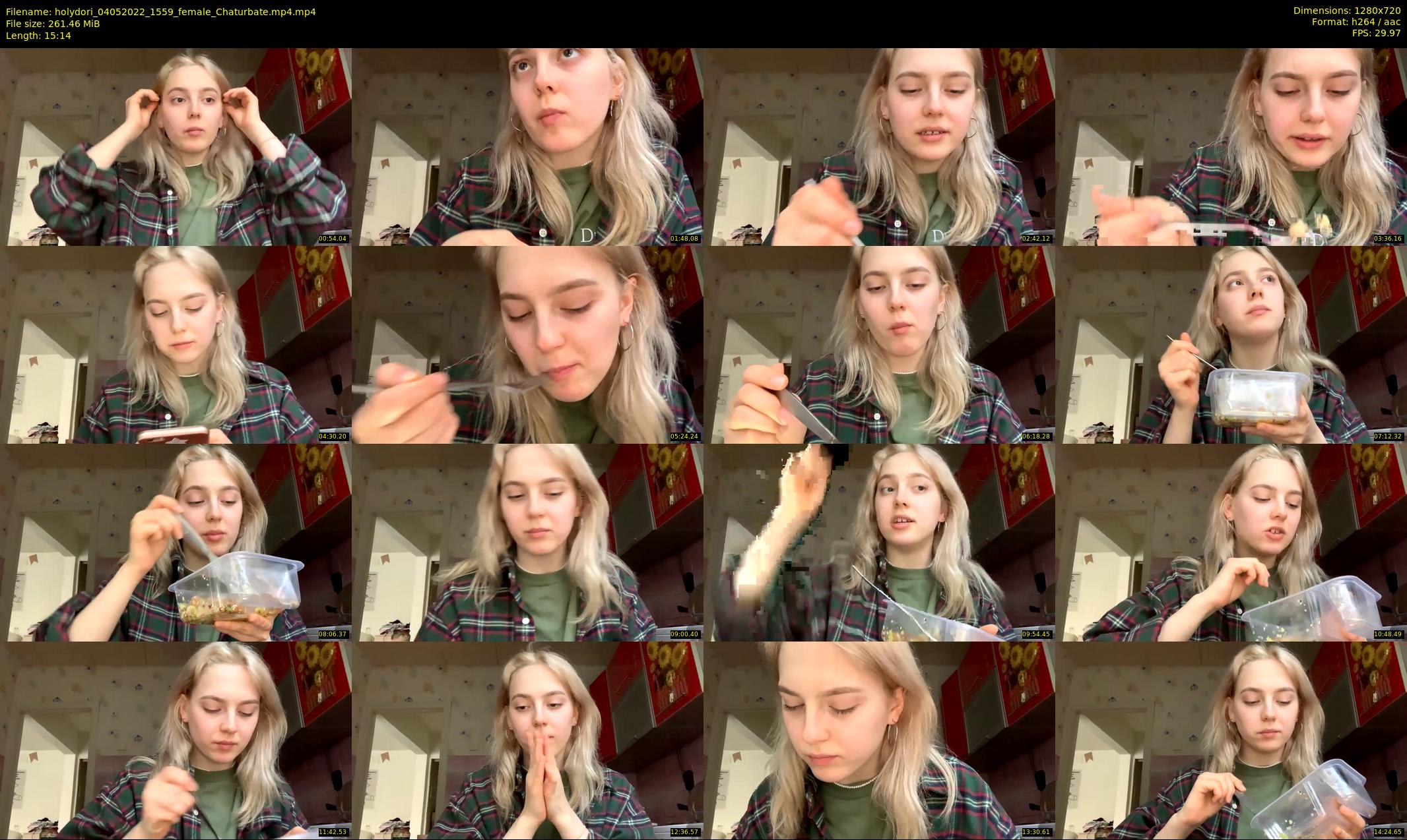 holydori — 16 minute Chaturbate female cam show recording, 720p, May 4, 2022