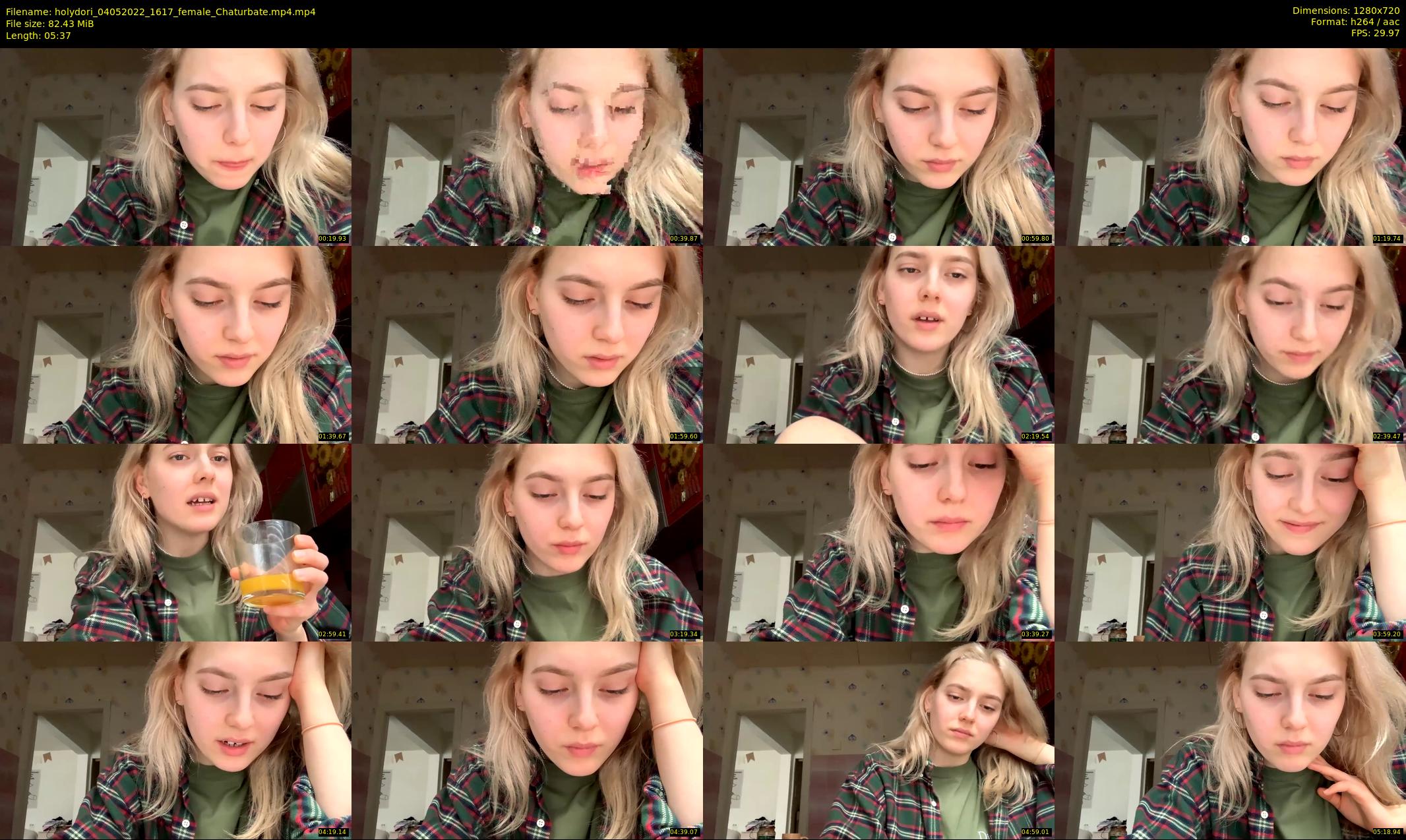 holydori — 6 minute Chaturbate female cam show recording, 720p, May 4, 2022