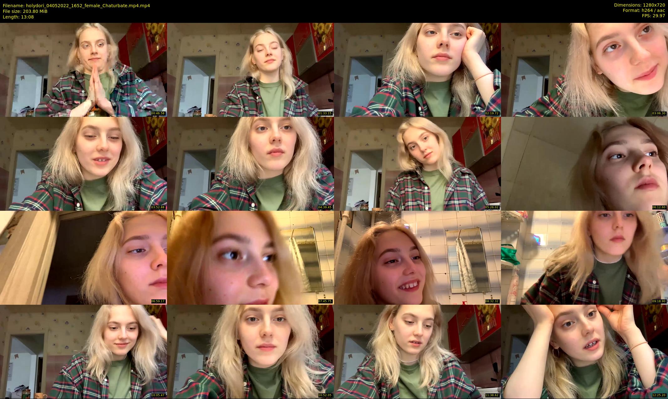 holydori — 14 minute Chaturbate female cam show recording, 720p, May 4, 2022