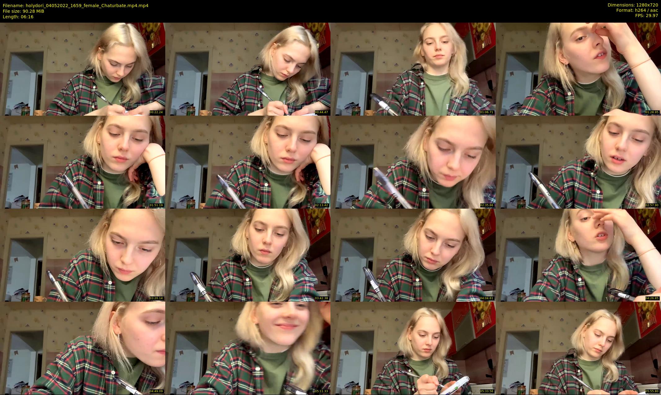 holydori — 7 minute Chaturbate female cam show recording, 720p, May 4, 2022