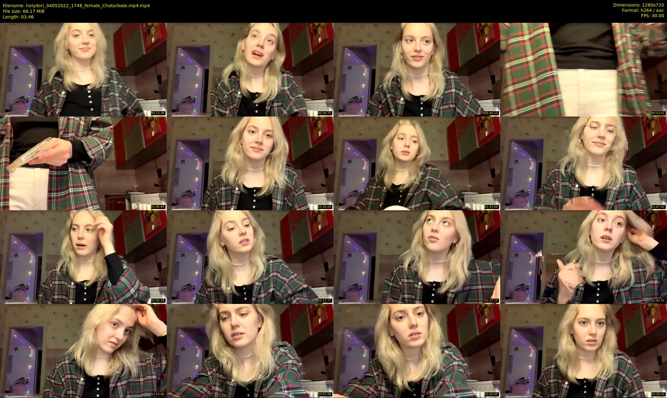 holydori — 4 minute Chaturbate female cam show recording, 720p, May 4, 2022