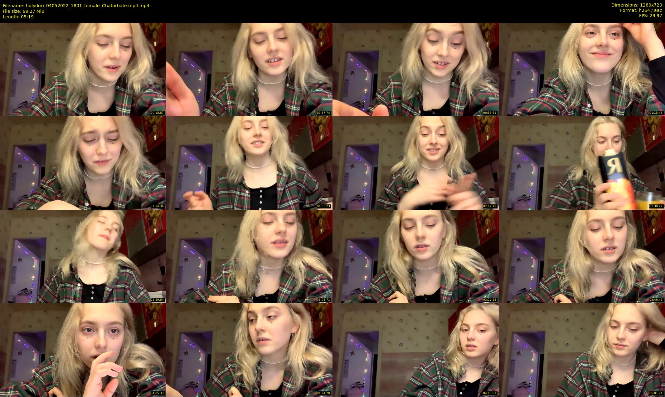 holydori — 6 minute Chaturbate female cam show recording, 720p, May 4, 2022