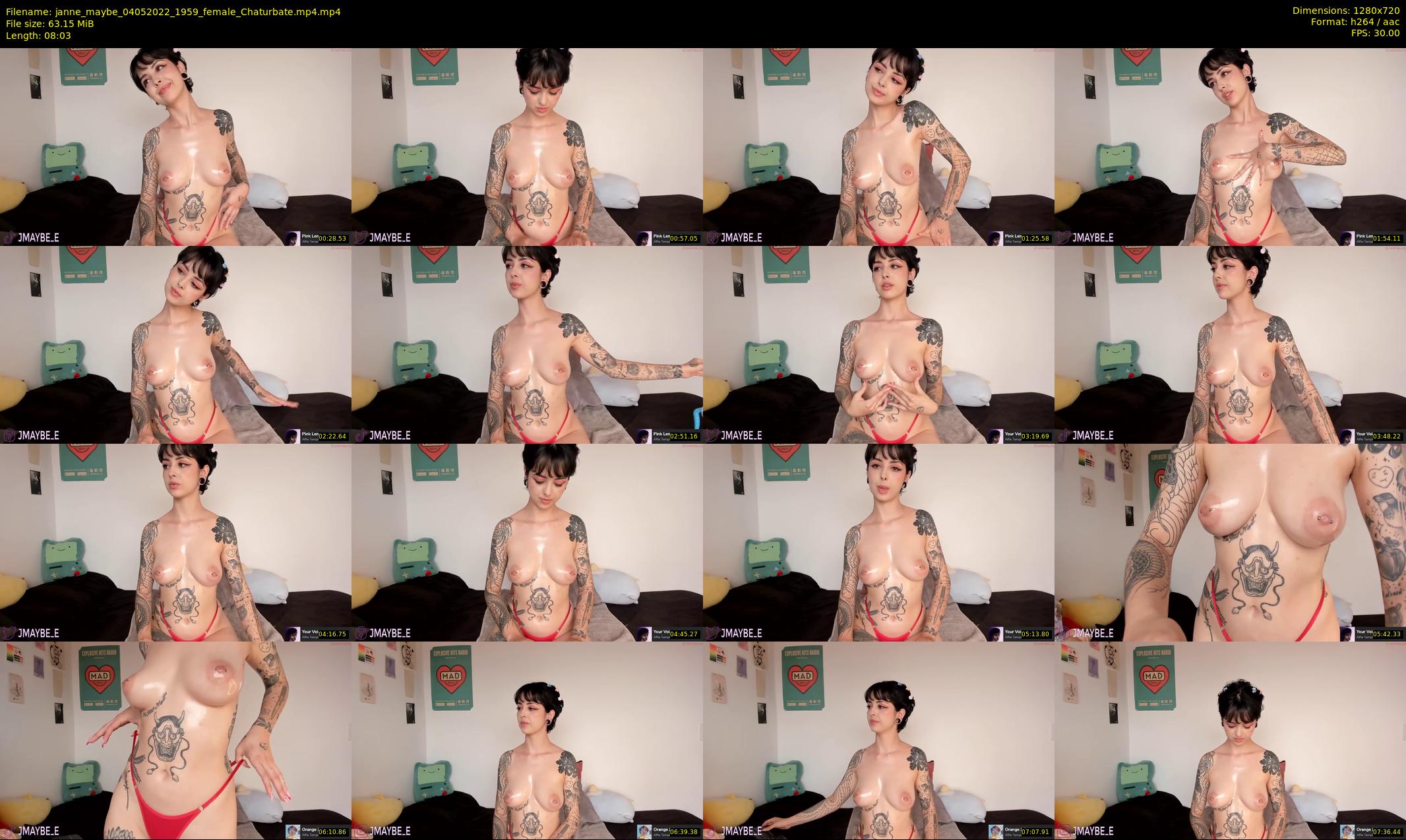 janne_maybe — 9 minute Chaturbate female cam show recording, 720p, May 4, 2022