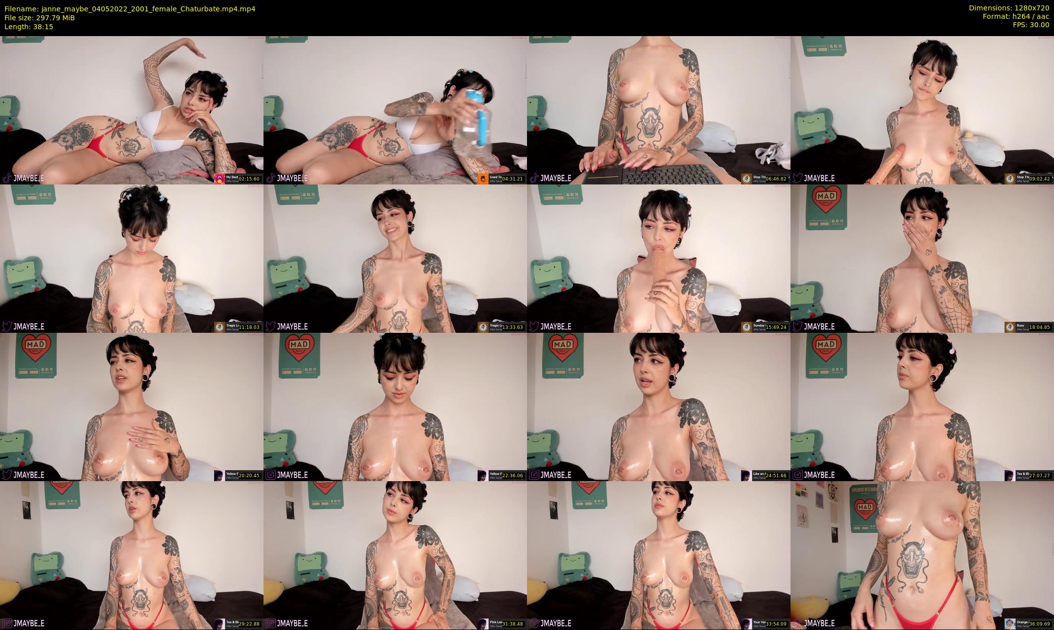 janne_maybe — 39 minute Chaturbate female cam show recording, 720p, May 4, 2022