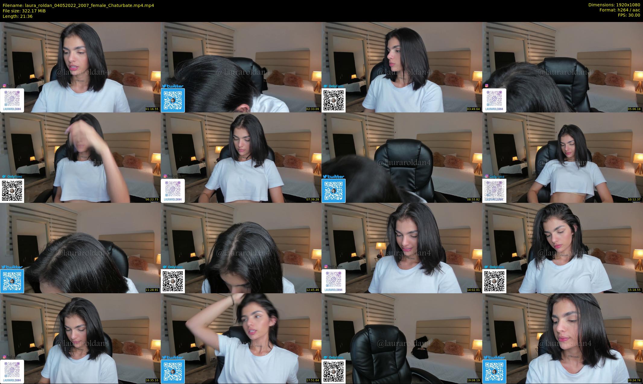 laura_roldan — 22 minute Chaturbate female cam show recording, 1080p, May 4, 2022