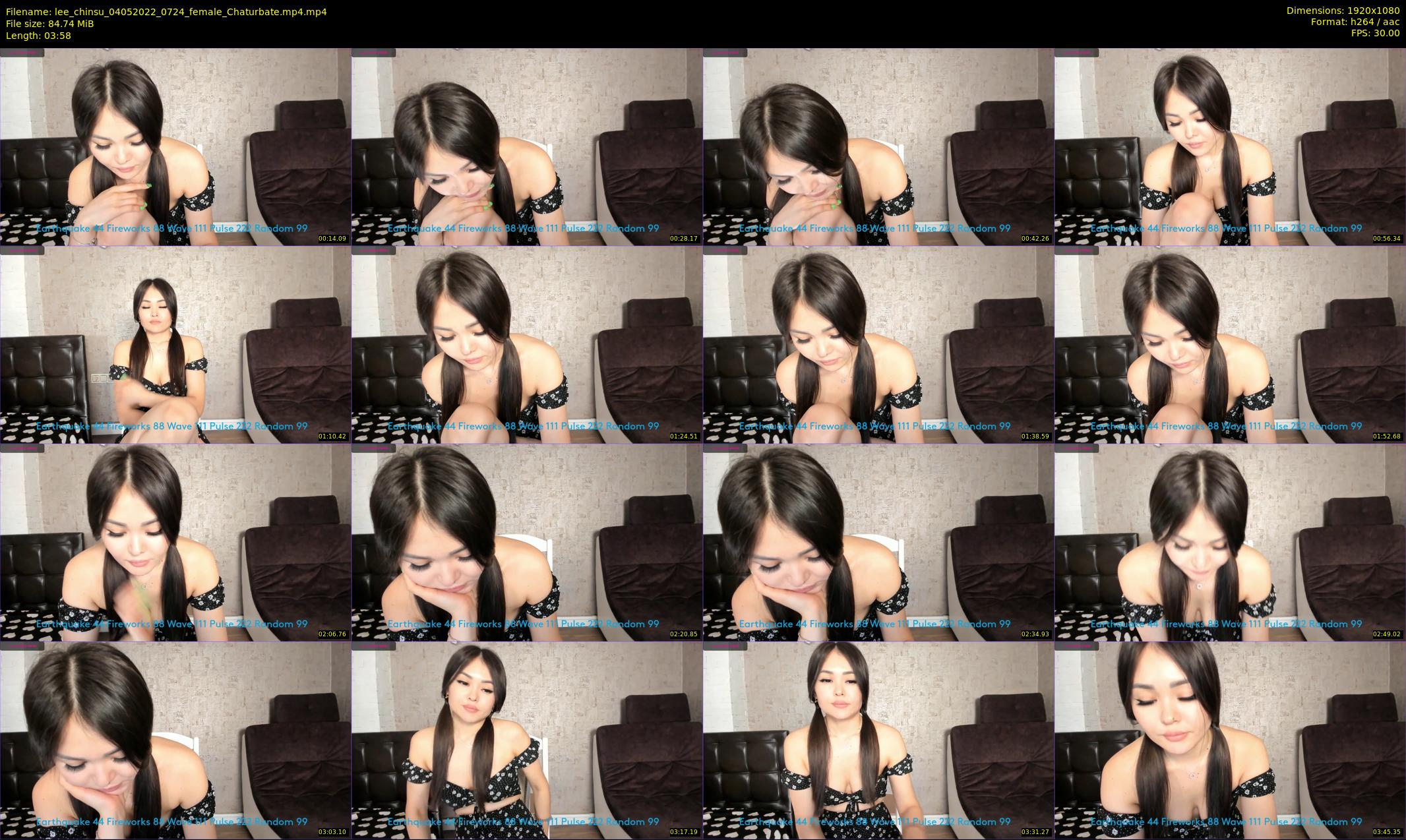 lee_chinsu — 4 minute Chaturbate female cam show recording, 1080p, May 4, 2022