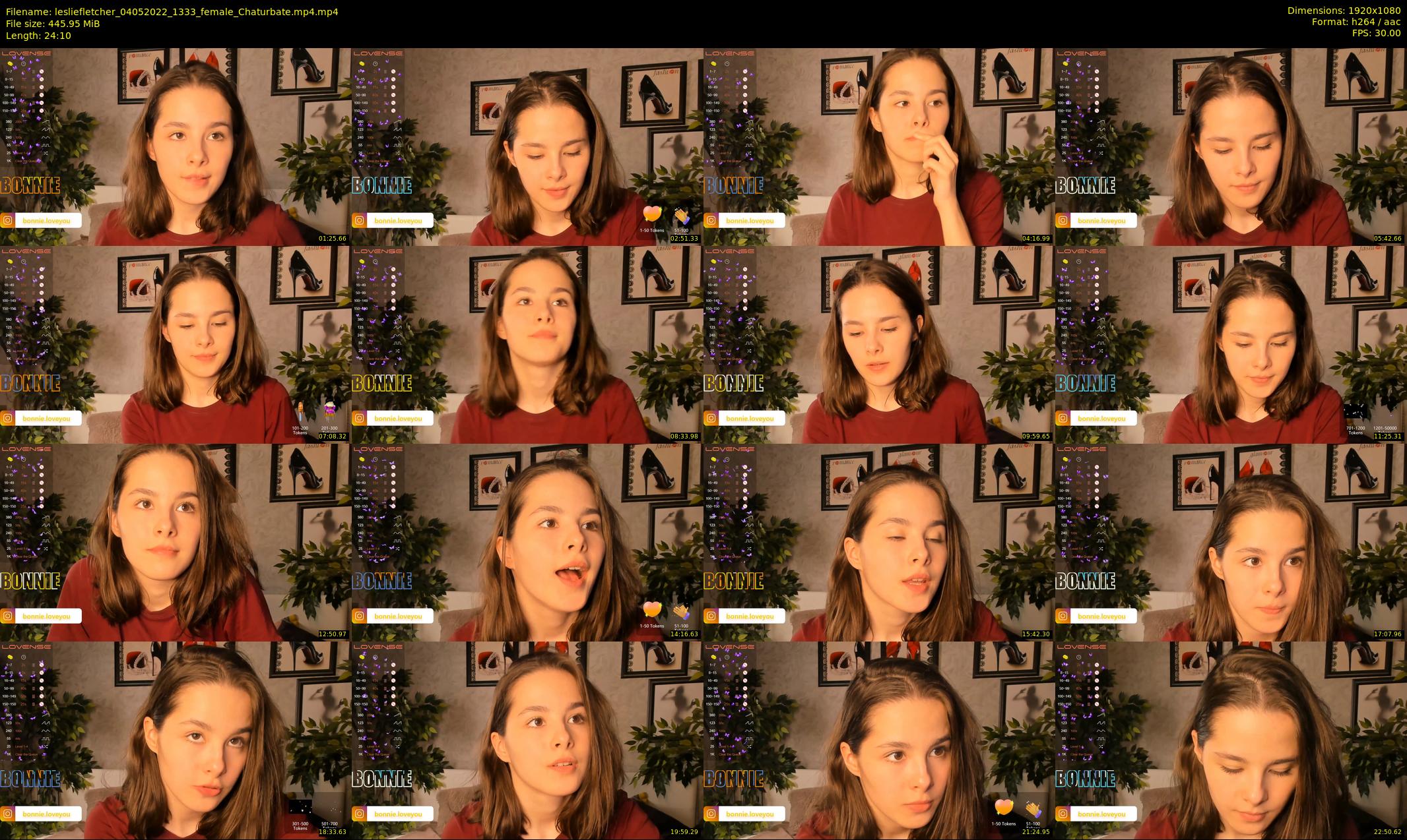 lesliefletcher — 25 minute Chaturbate couple cam show recording, 1080p, May 4, 2022