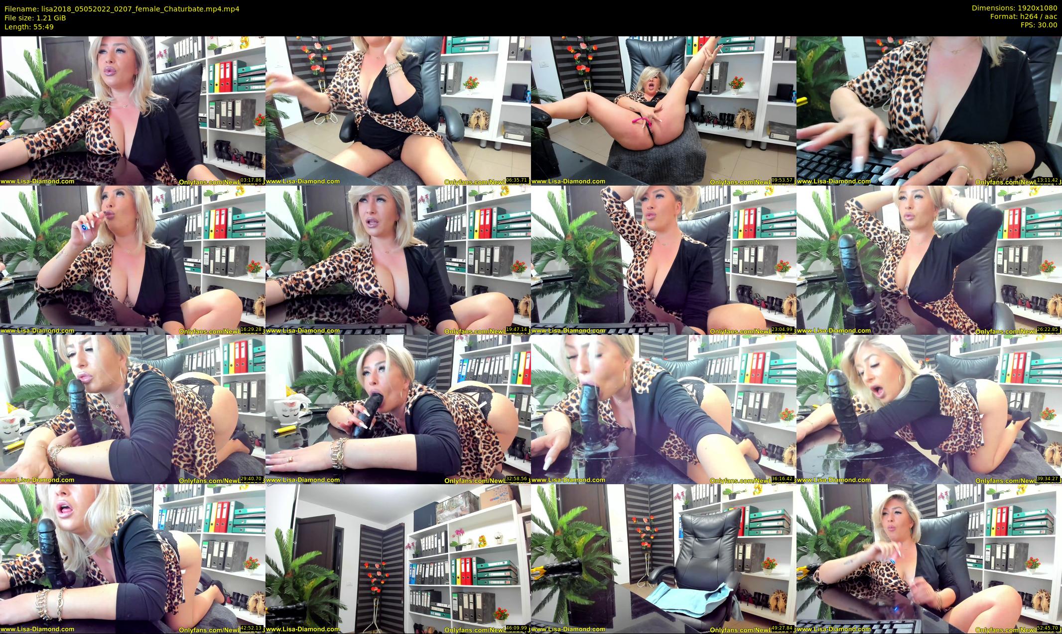 lisa2018 — 56 minute Chaturbate female cam show recording, 1080p, May 5, 2022