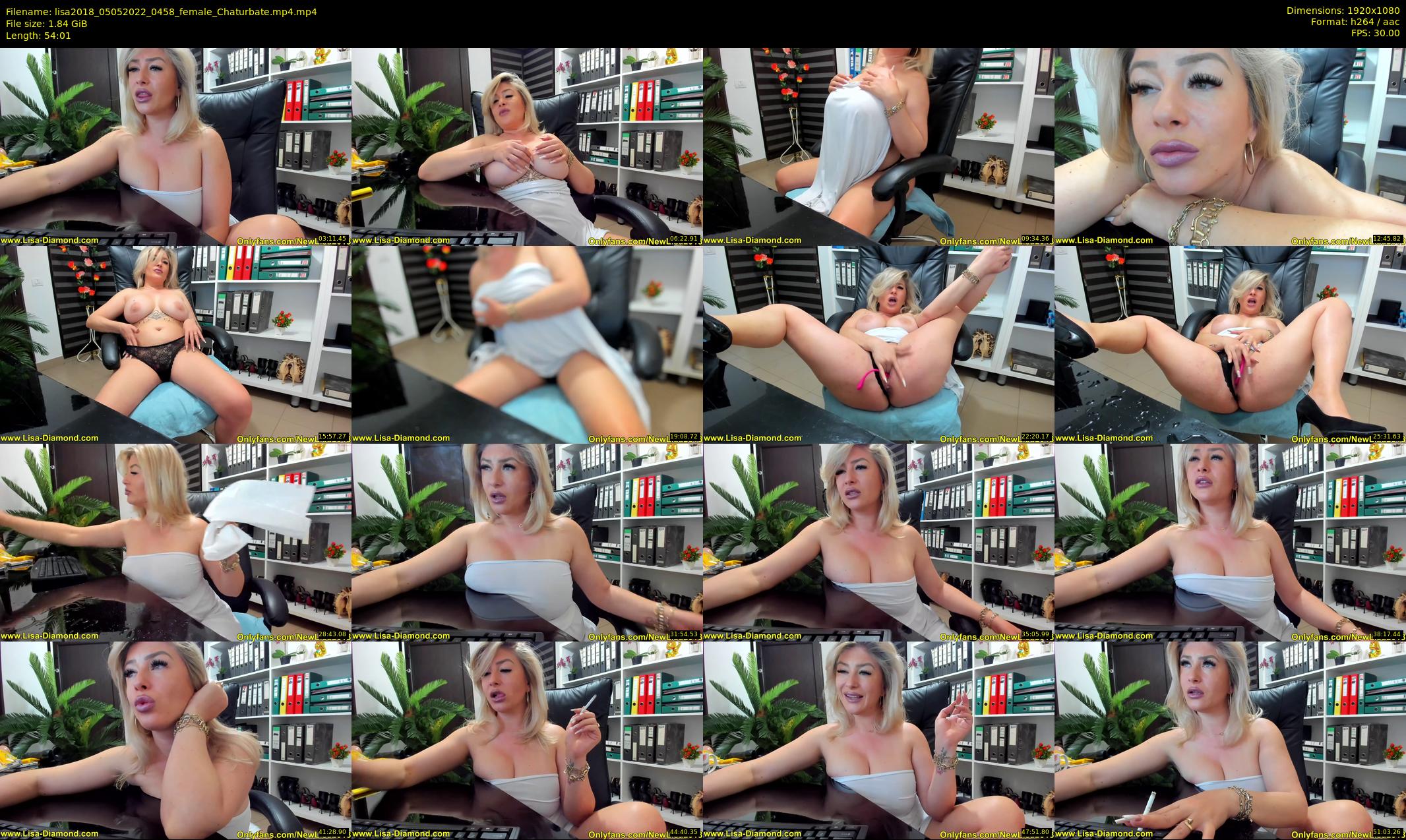 lisa2018 — 55 minute Chaturbate female cam show recording, 1080p, May 5, 2022