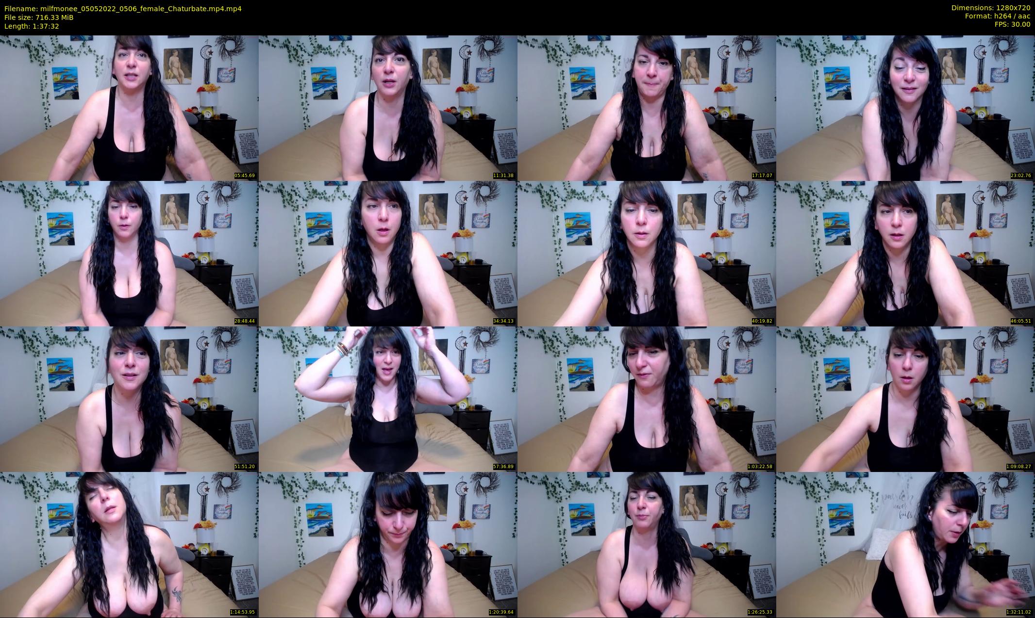 milfmonee — 98 minute Chaturbate female cam show recording, 720p, May 5, 2022