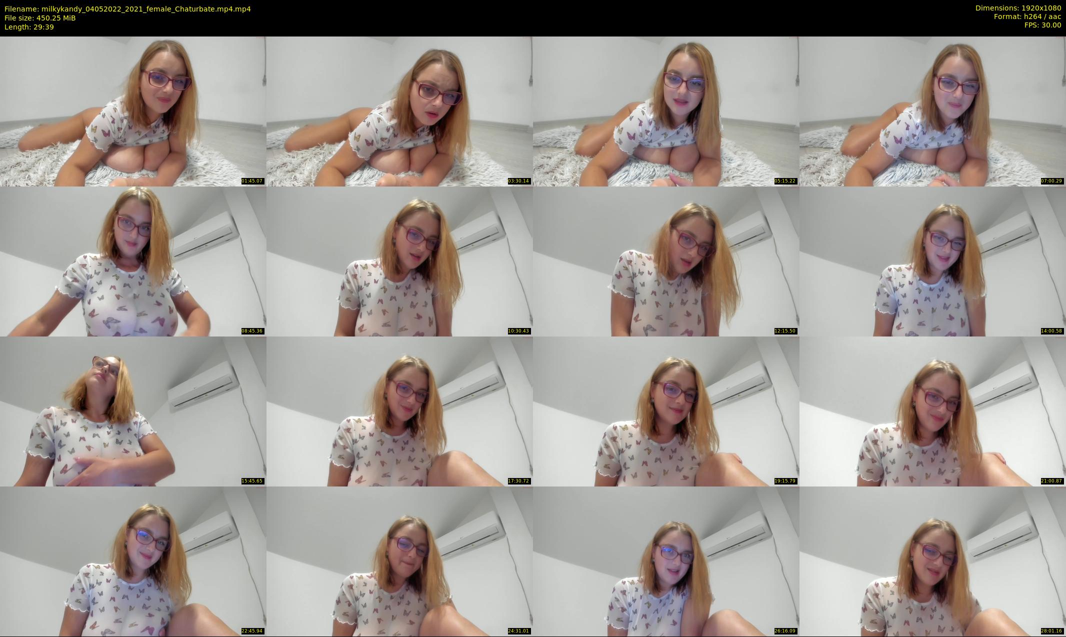 milkykandy — 30 minute Chaturbate female cam show recording, 1080p, May 4, 2022