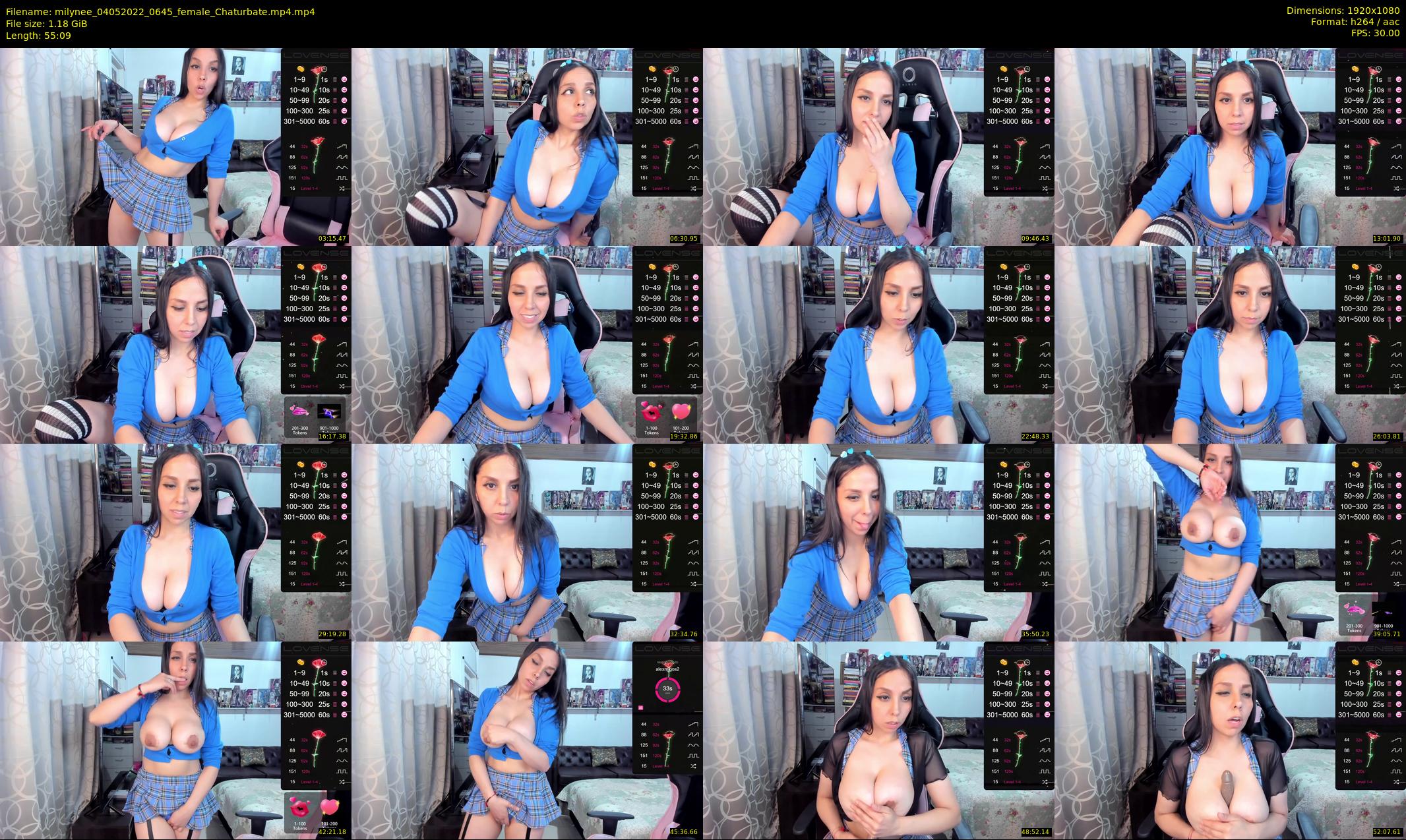 milynee — 56 minute Chaturbate female cam show recording, 1080p, May 4, 2022