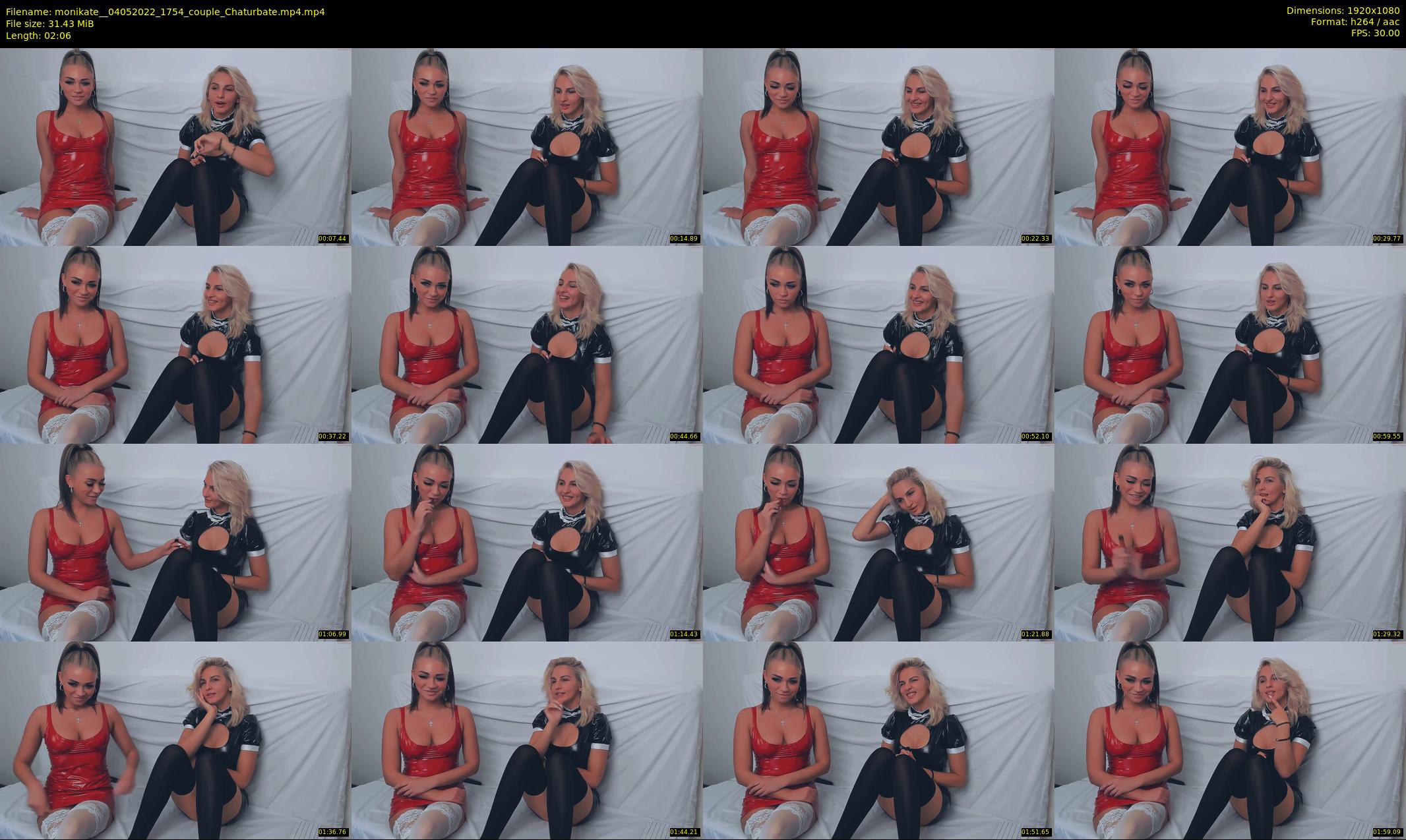 monikate_ — 3 minute Chaturbate couple cam show recording, 1080p, May 4, 2022