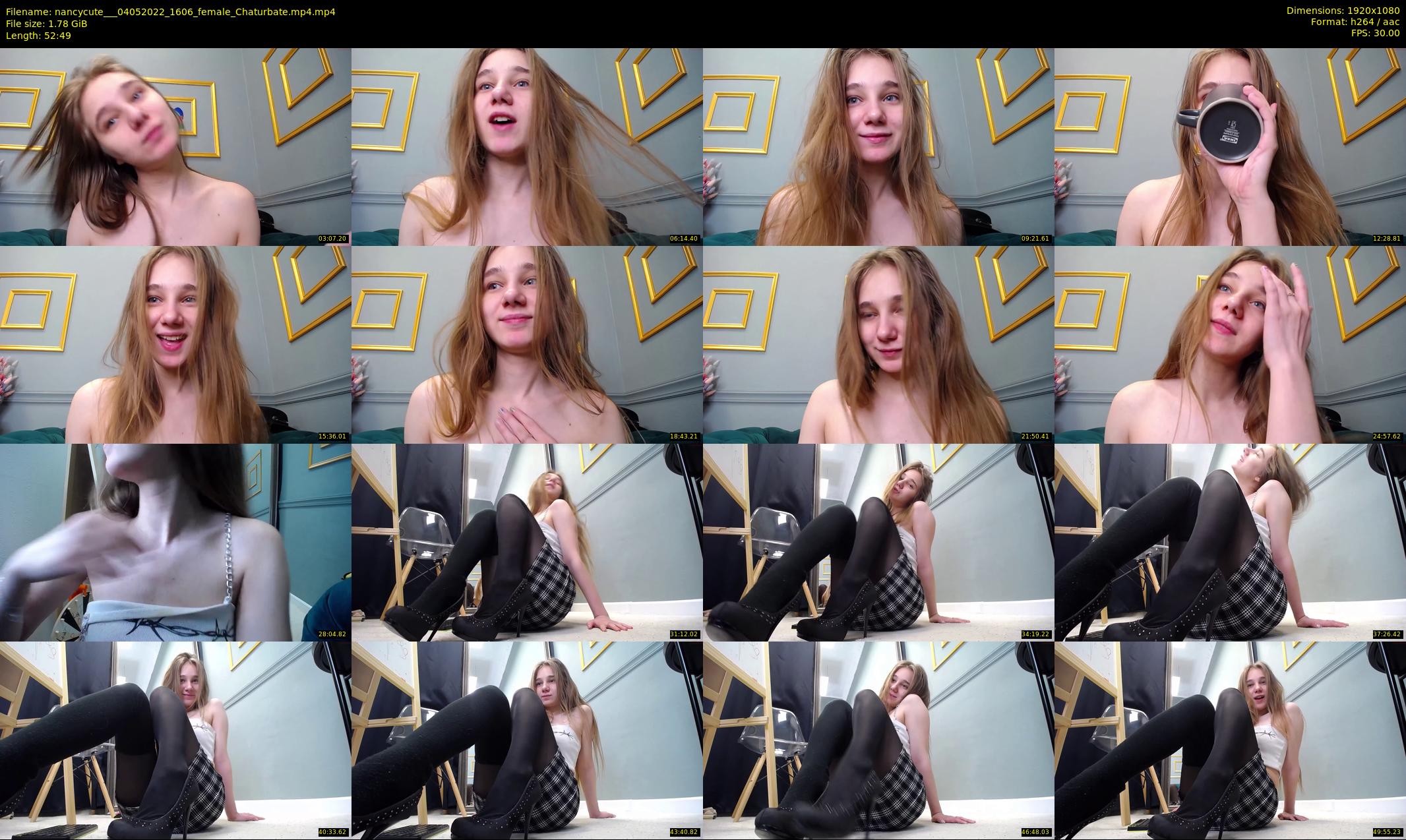 nancycute__ — 53 minute Chaturbate female cam show recording, 1080p, May 4, 2022