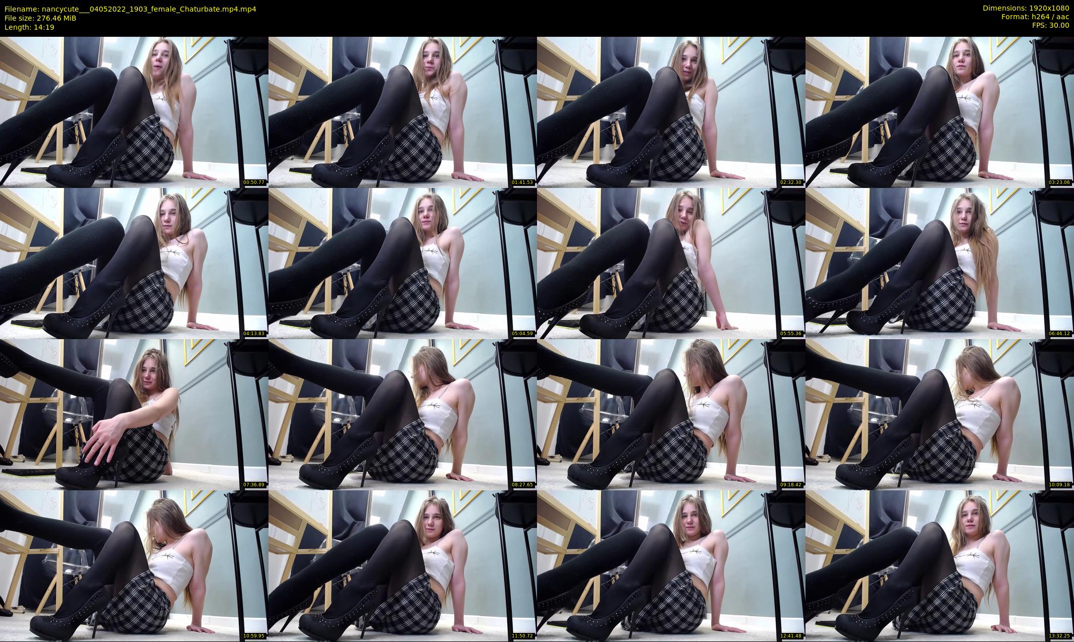 nancycute__ — 15 minute Chaturbate female cam show recording, 1080p, May 4, 2022