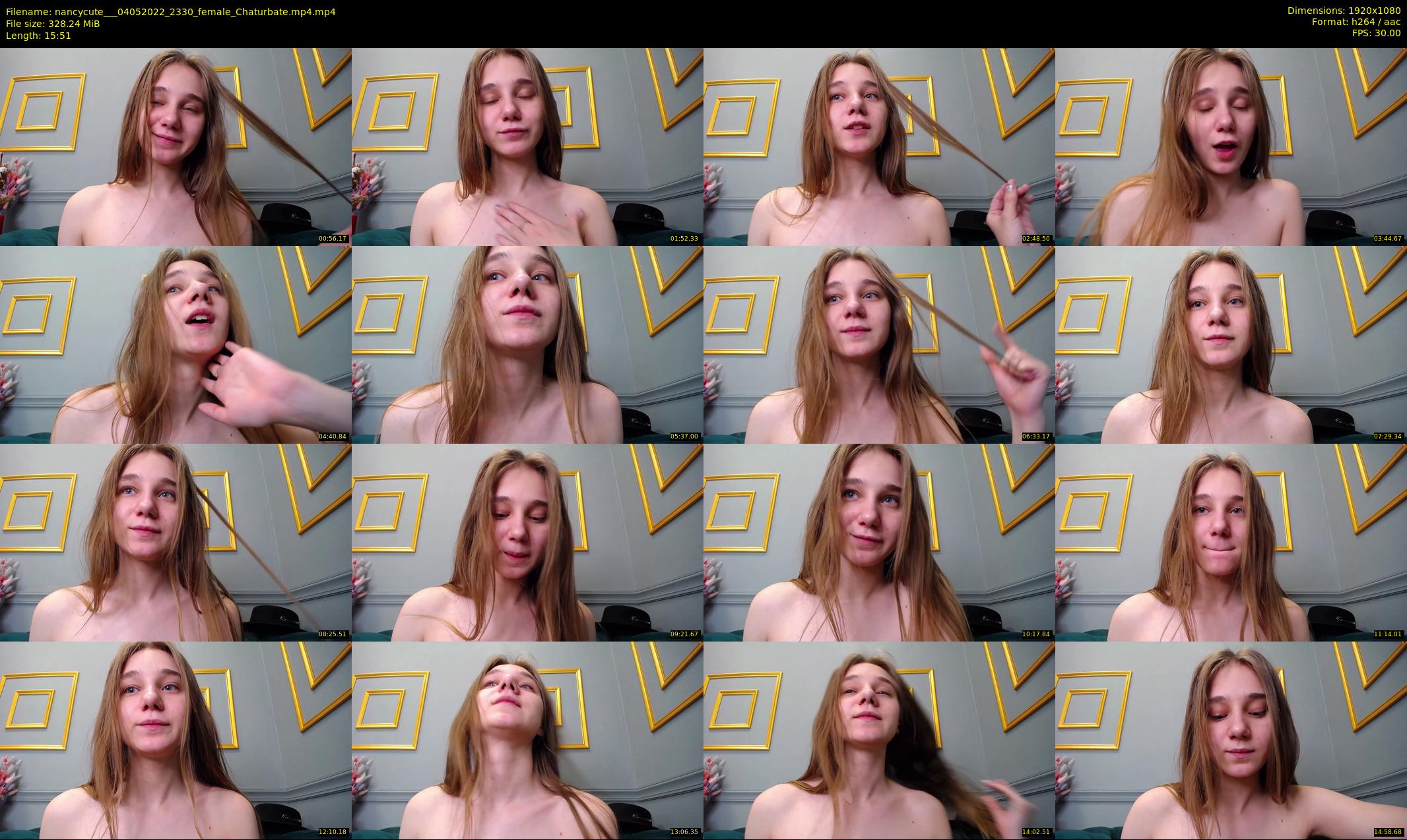 nancycute__ — 16 minute Chaturbate female cam show recording, 1080p, May 4, 2022