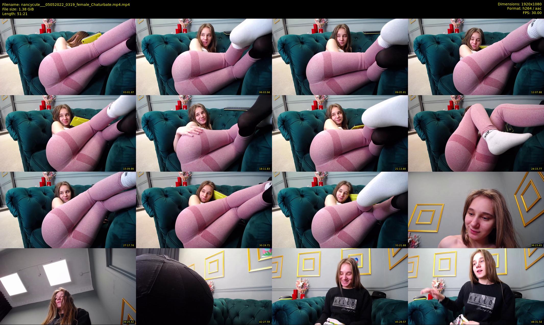 nancycute__ — 52 minute Chaturbate female cam show recording, 1080p, May 5, 2022