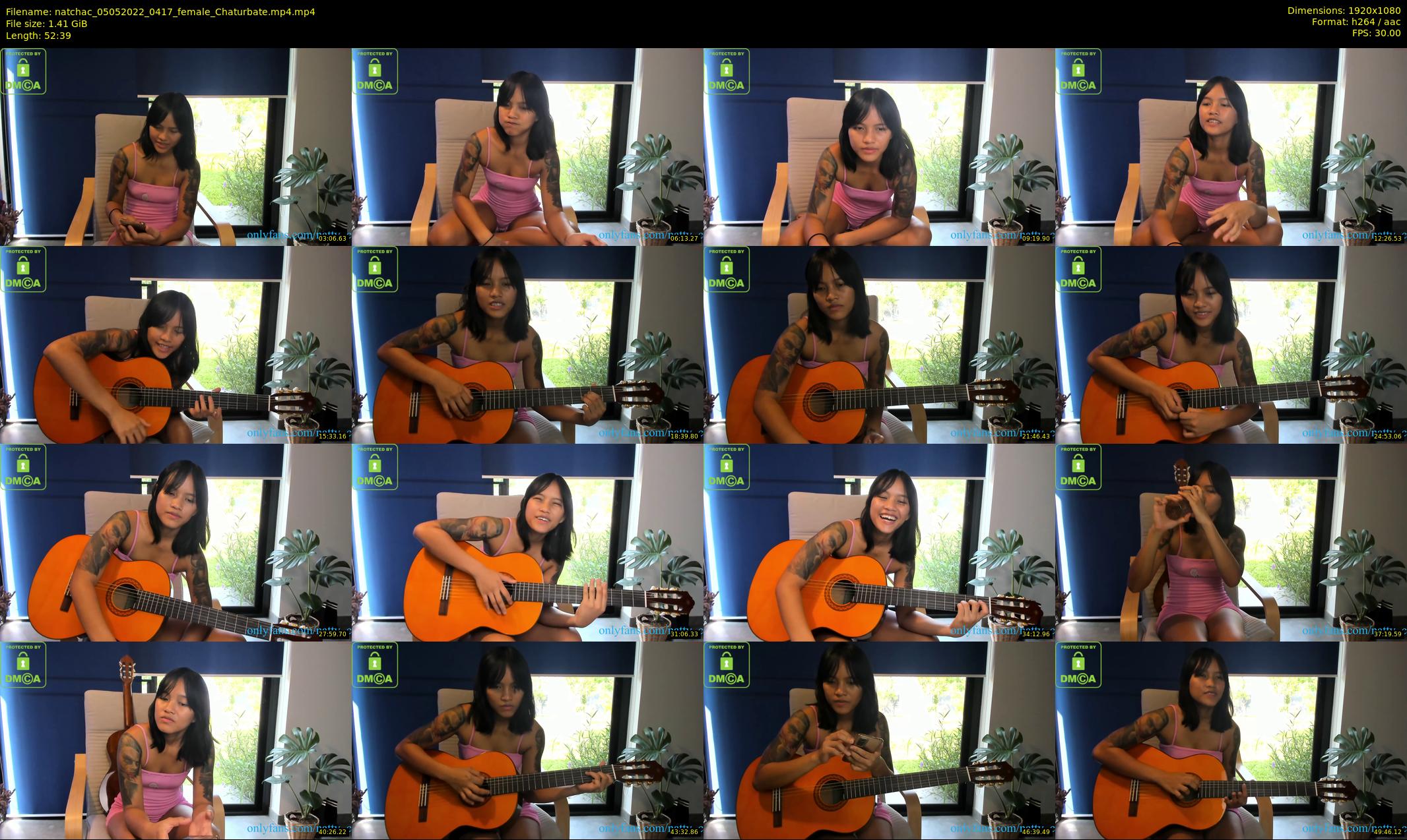 natchac — 53 minute Chaturbate female cam show recording, 1080p, May 5, 2022