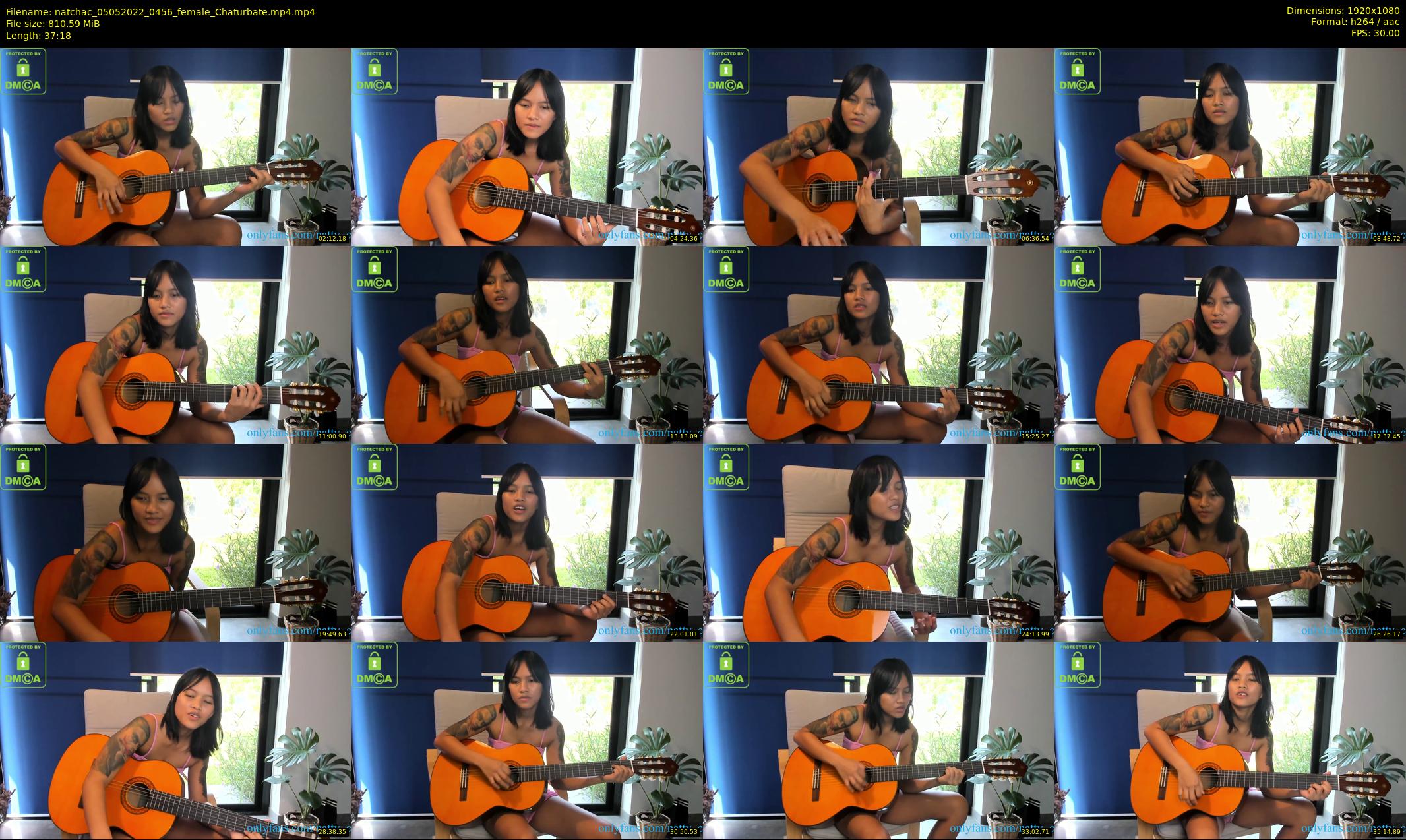 natchac — 38 minute Chaturbate female cam show recording, 1080p, May 5, 2022