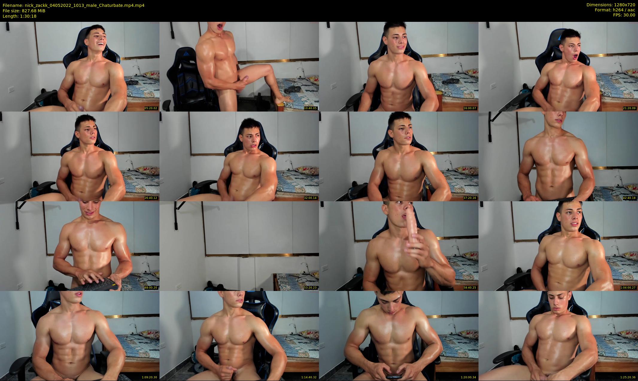 nick_zackk — 91 minute Chaturbate male cam show recording, 720p, May 4, 2022