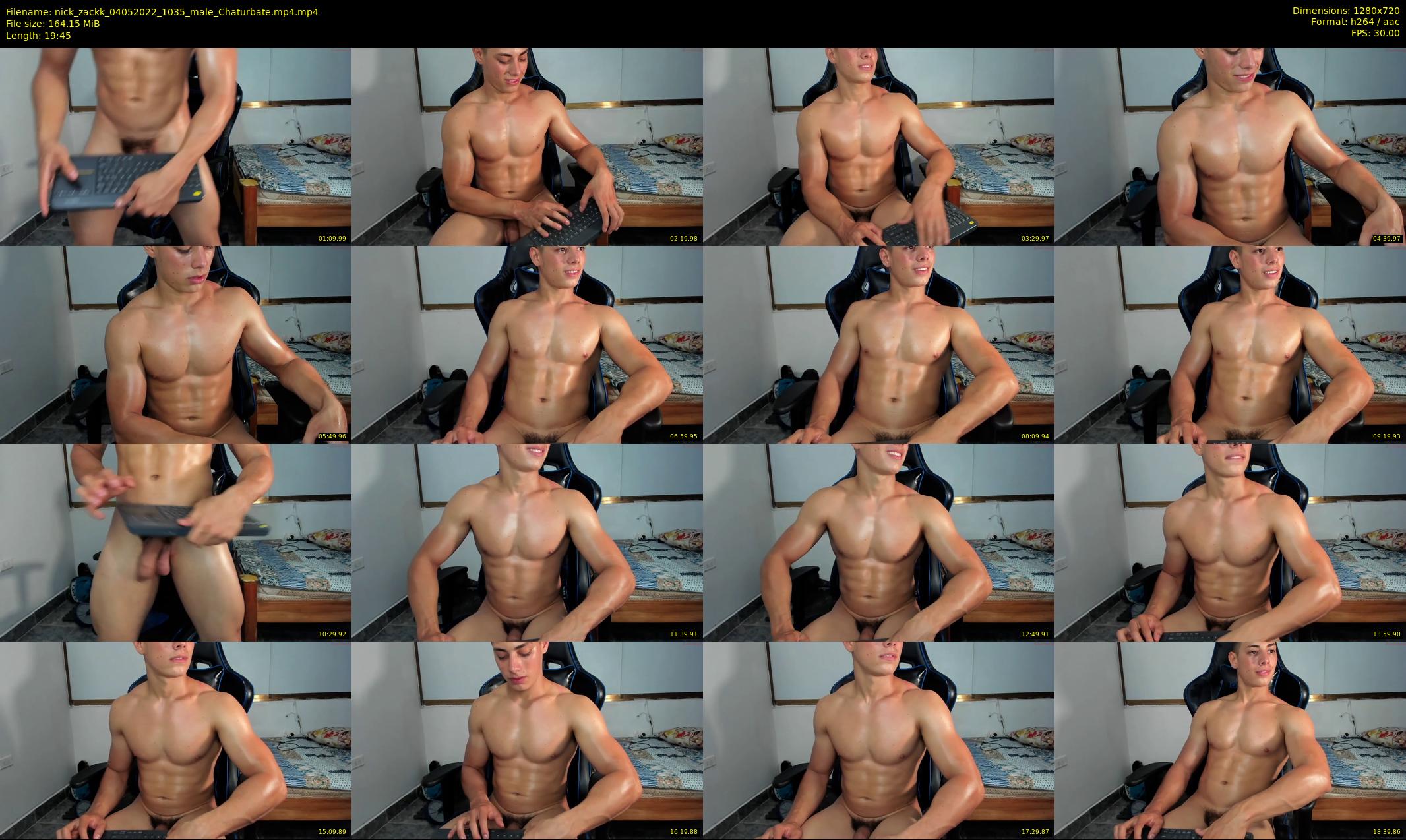 nick_zackk — 20 minute Chaturbate male cam show recording, 720p, May 4, 2022