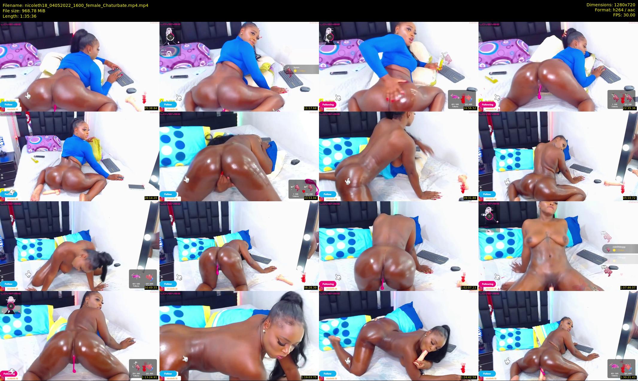nicoleth18 — 96 minute Chaturbate female cam show recording, 720p, May 4, 2022
