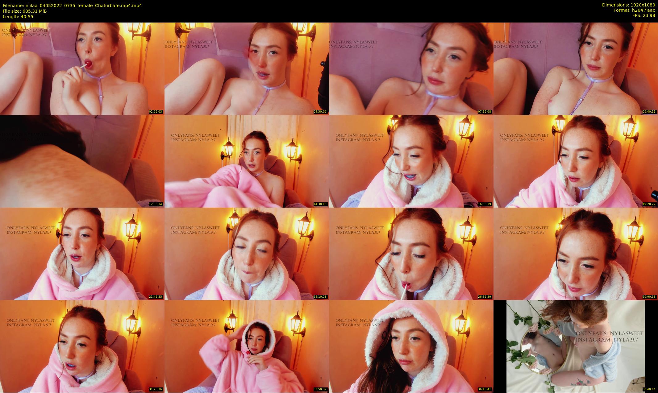 niilaa — 41 minute Chaturbate female cam show recording, 1080p, May 4, 2022