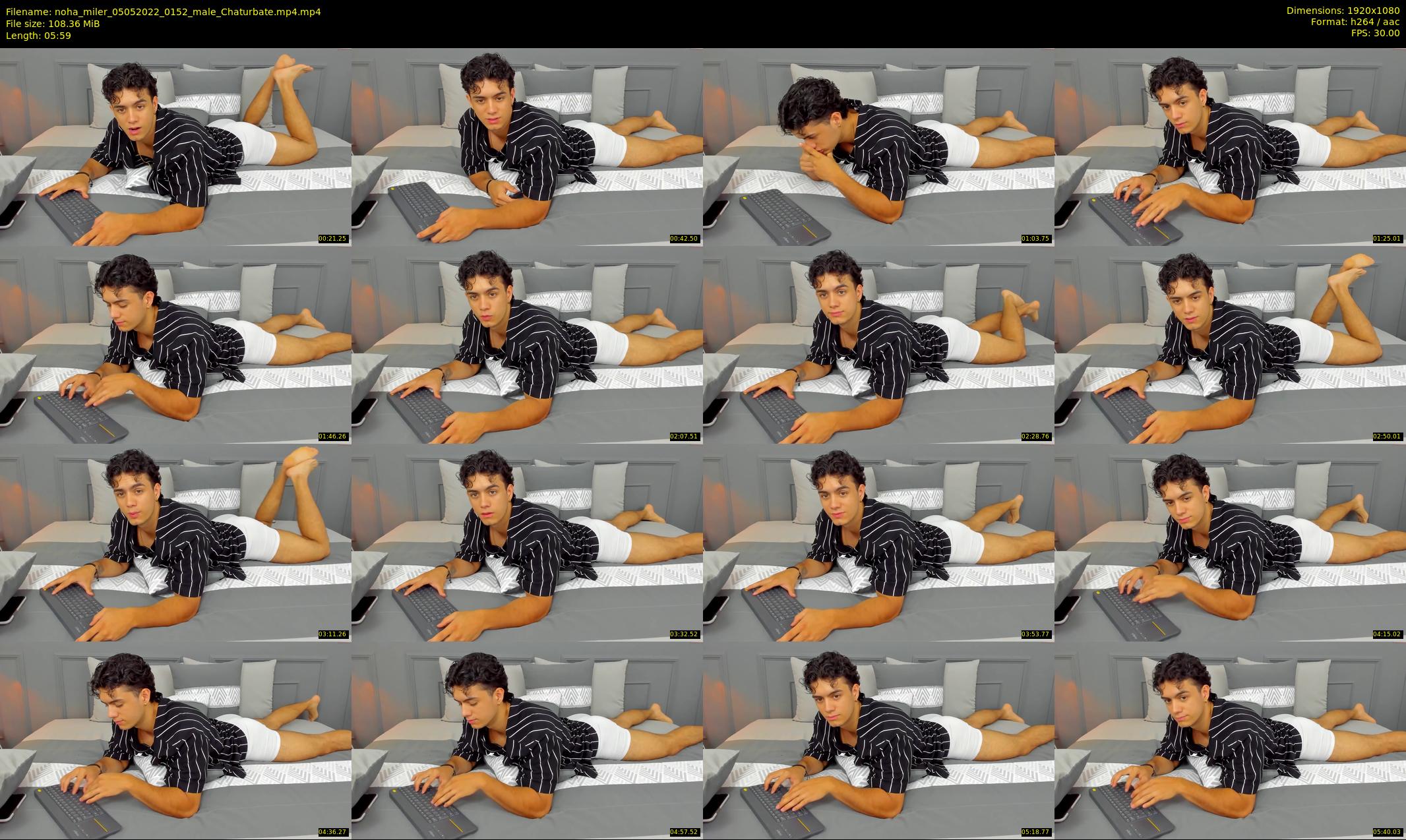noha_miler — 6 minute Chaturbate male cam show recording, 1080p, May 5, 2022