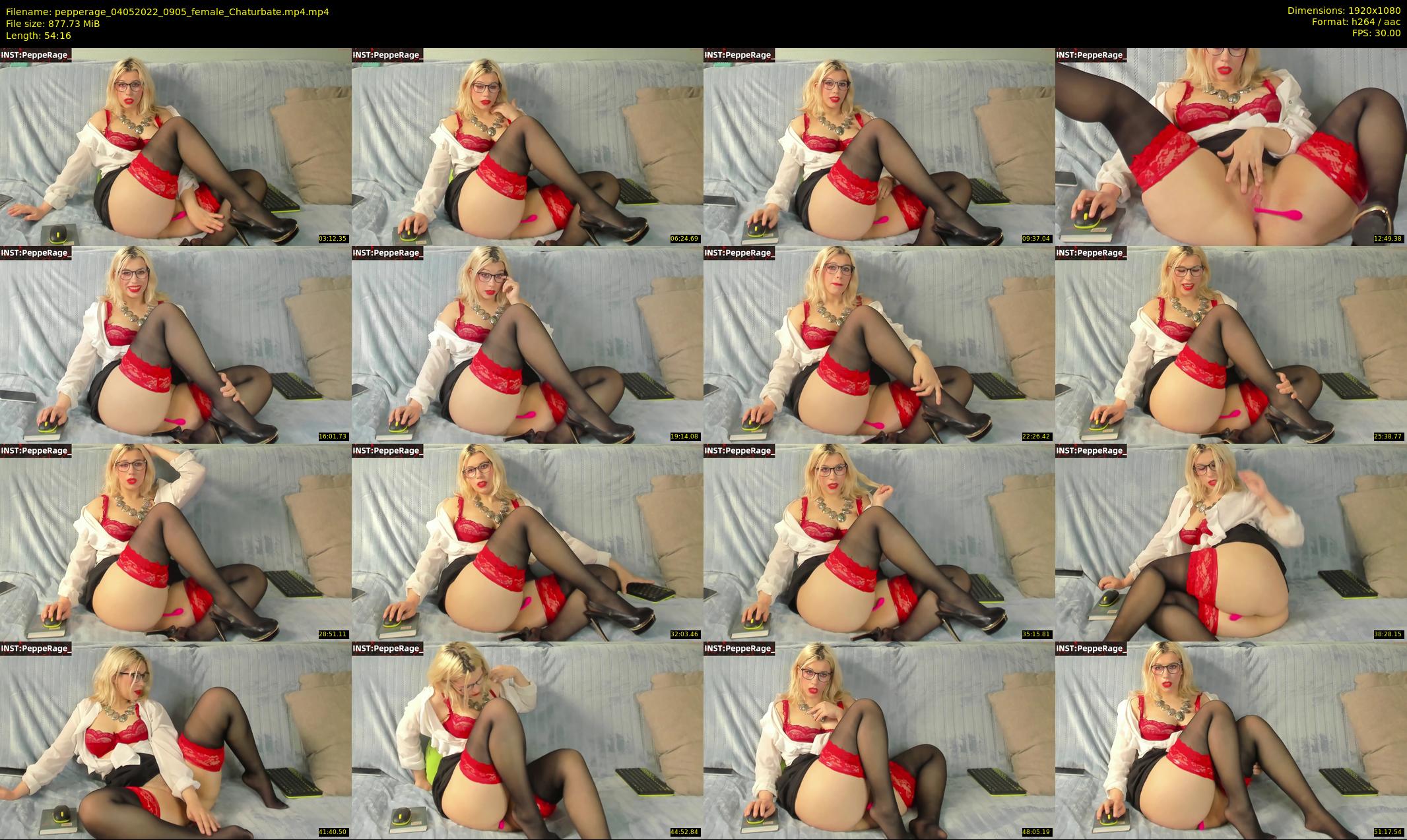 pepperage — 55 minute Chaturbate female cam show recording, 1080p, May 4, 2022