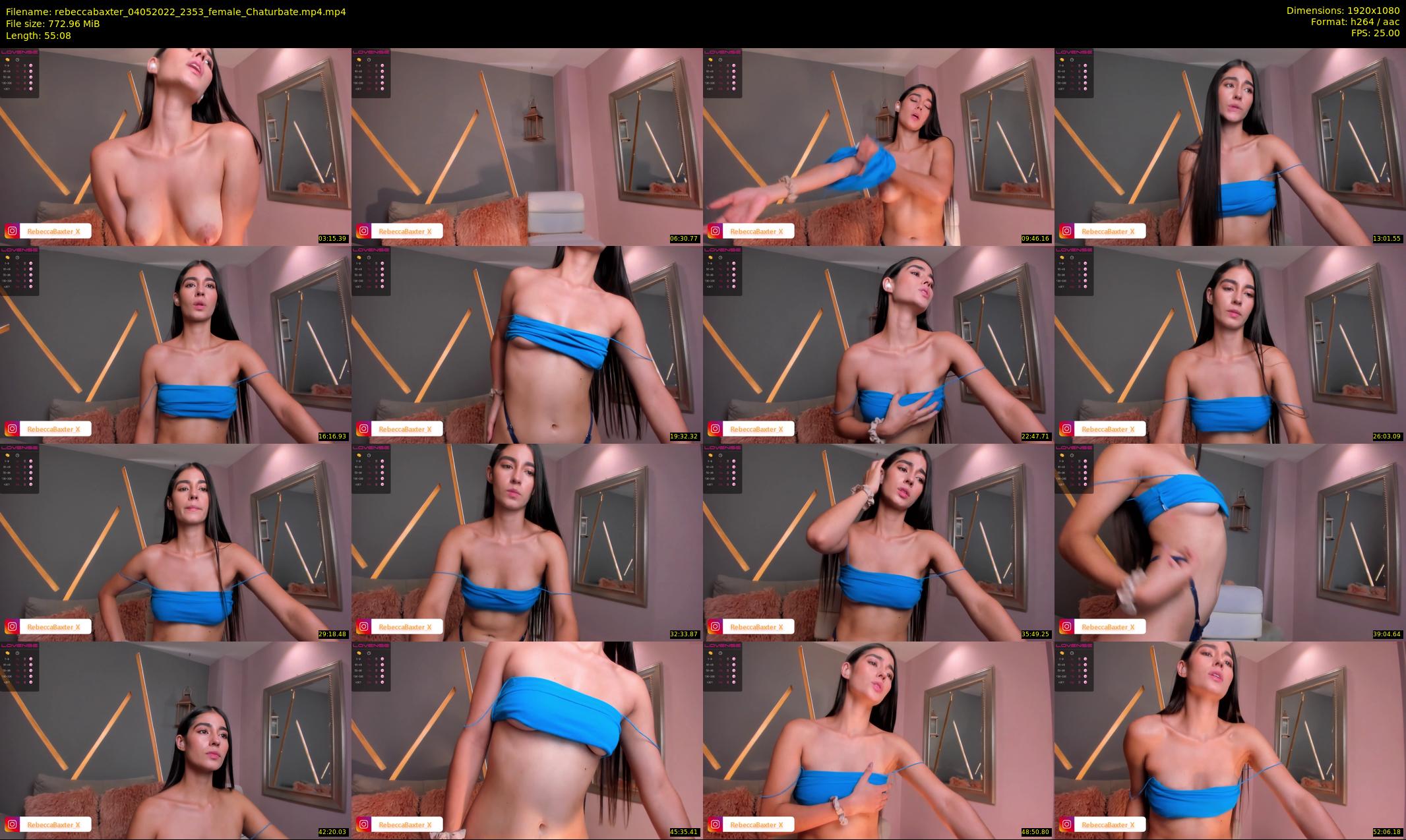 rebeccabaxter — 56 minute Chaturbate female cam show recording, 1080p, May 4, 2022
